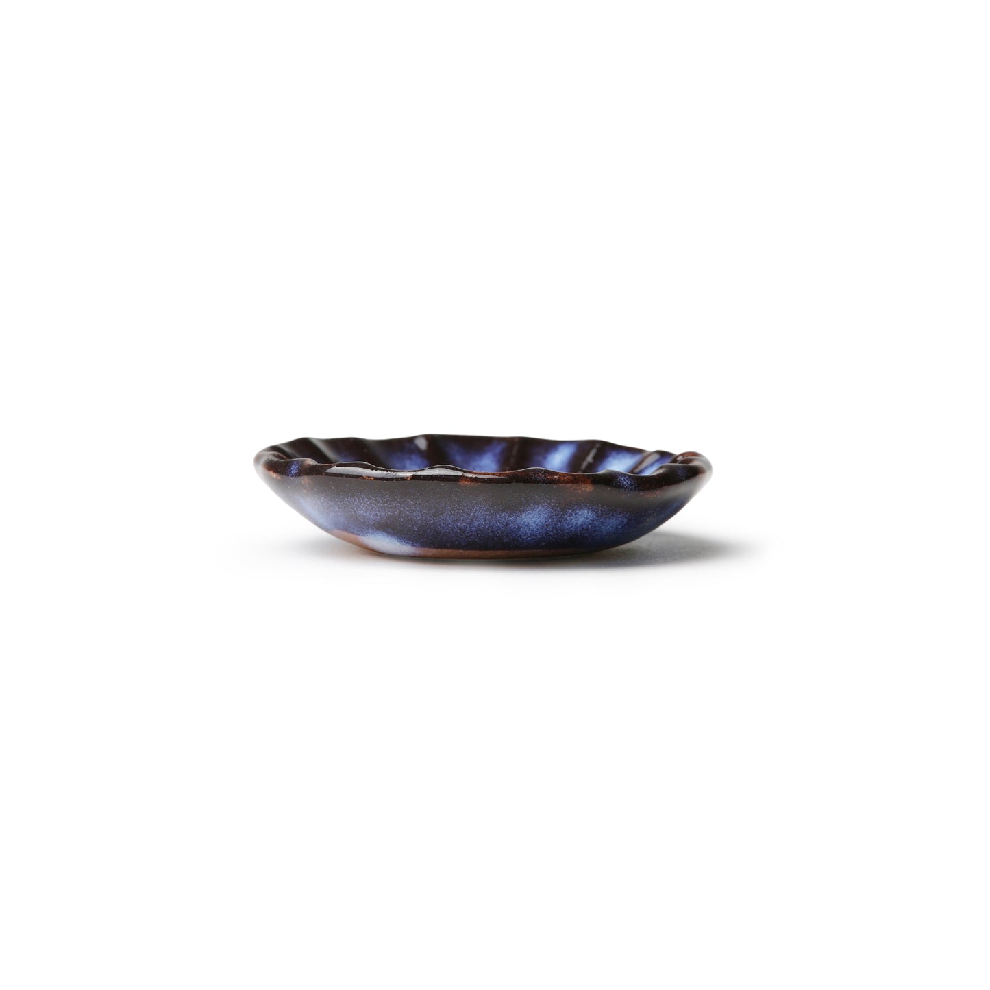 Shokozan Hagiyaki Flower Mini Plate