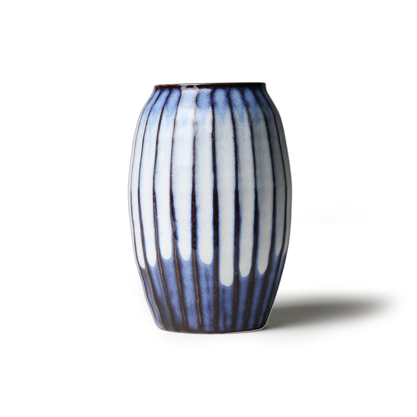 Shokozan Hagiyaki Shinogi Vase M