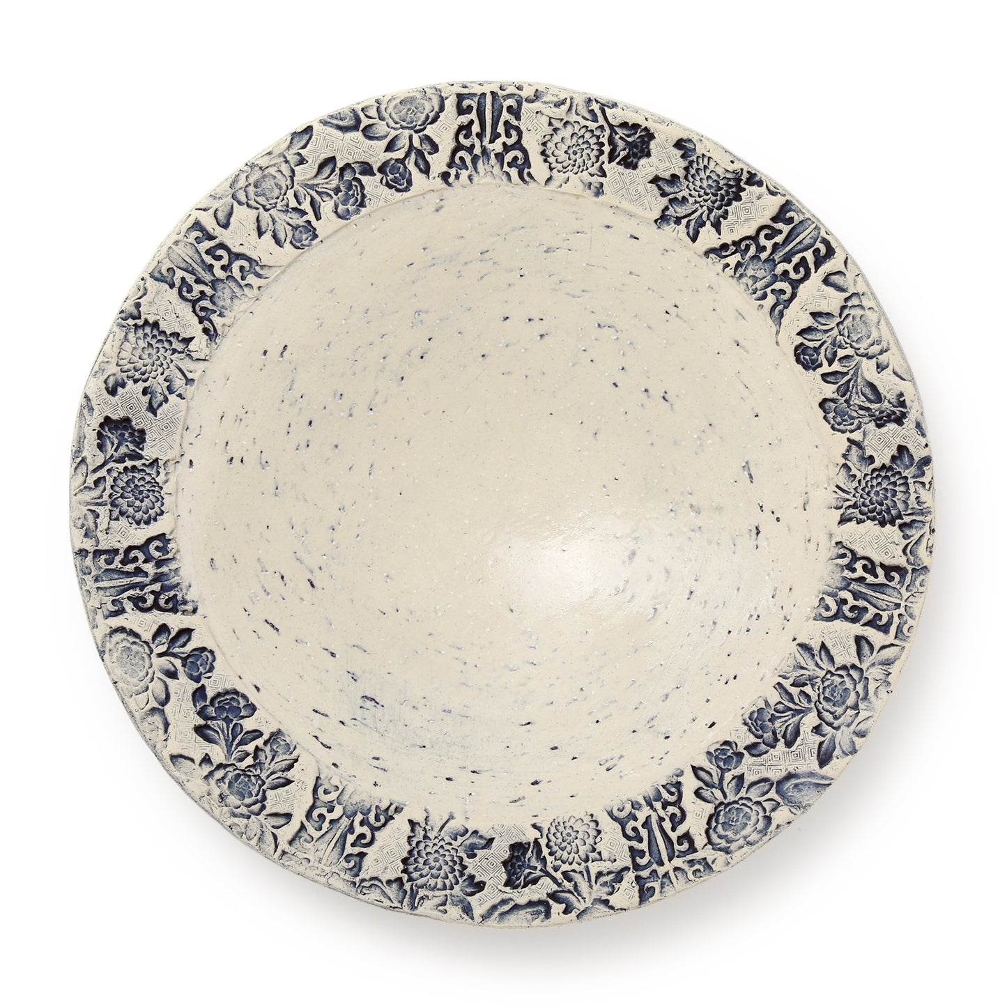 Nobuko Konno Stamp Plate / Shallow Bowl