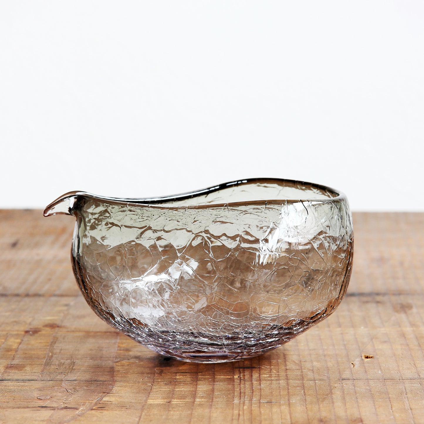 Daisaku Hashimura Crack Glass Katakuchi Sake Server