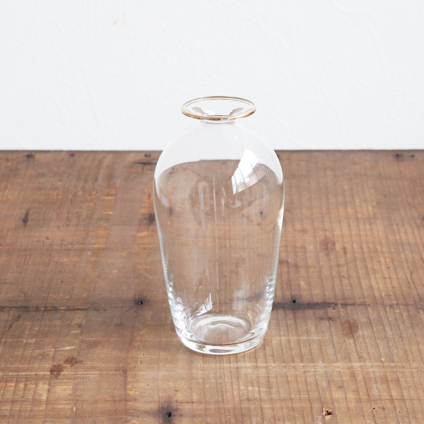 Taiga Oku handblown glass vase vessel