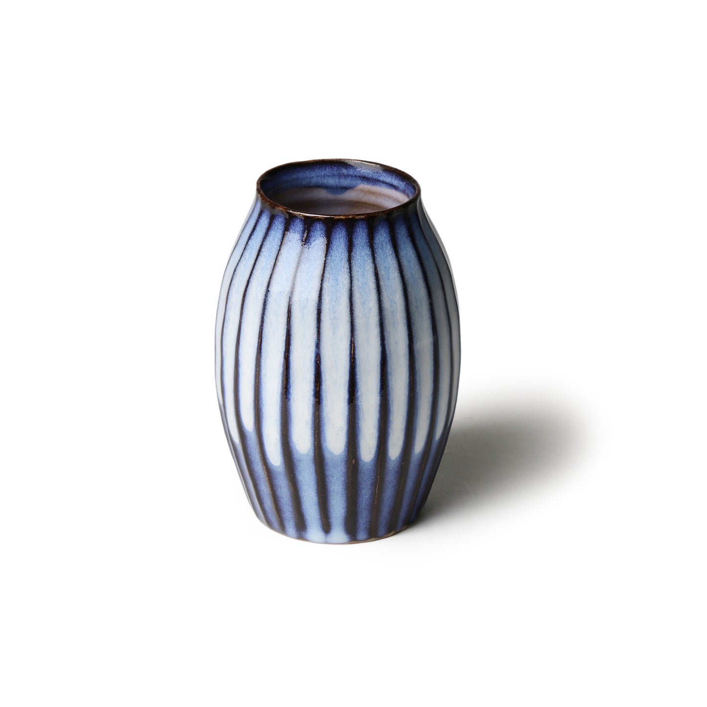 Shokozan Hagiyaki Shinogi Vase S