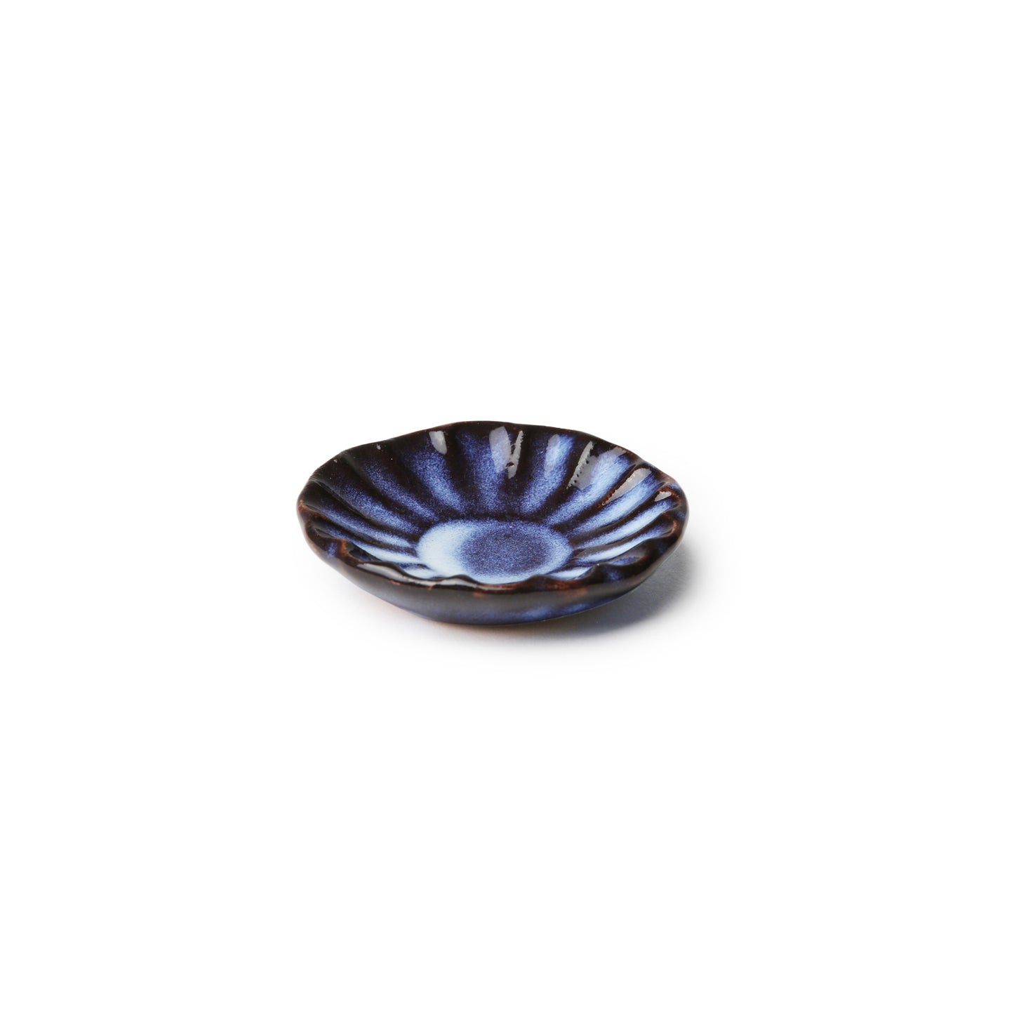 Shokozan Hagiyaki Flower Mini Plate