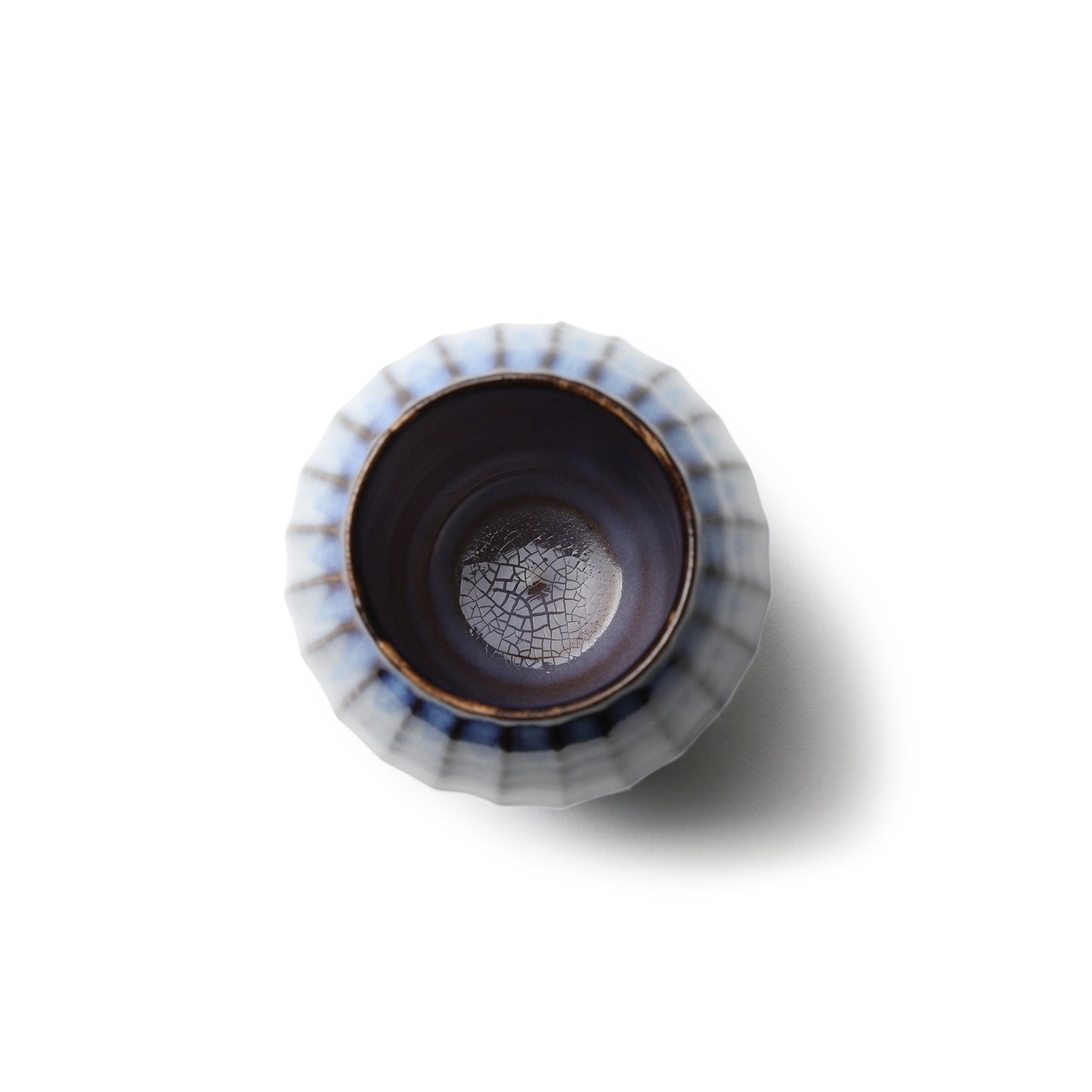 Shokozan Hagiyaki Shinogi Vase L