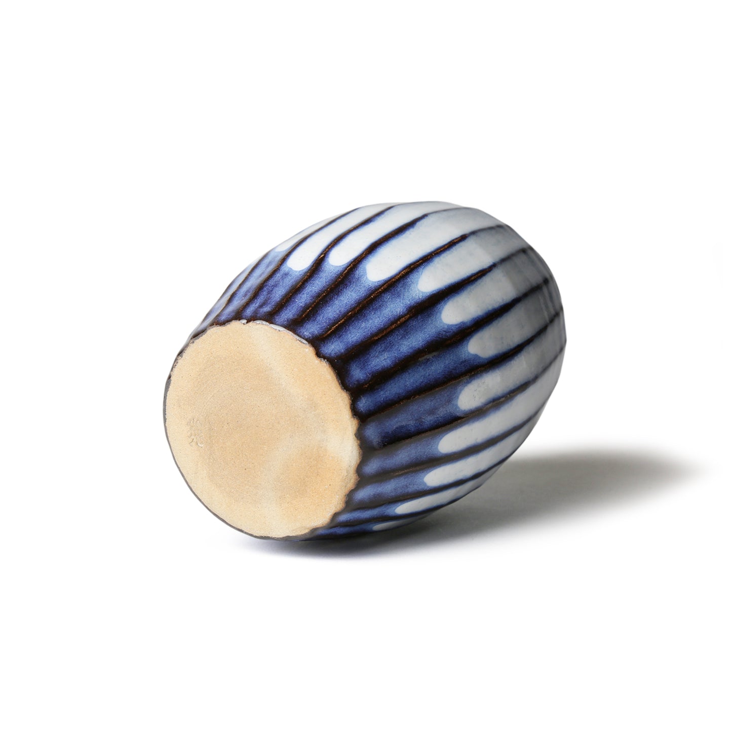 Shokozan Hagiyaki Shinogi Vase M