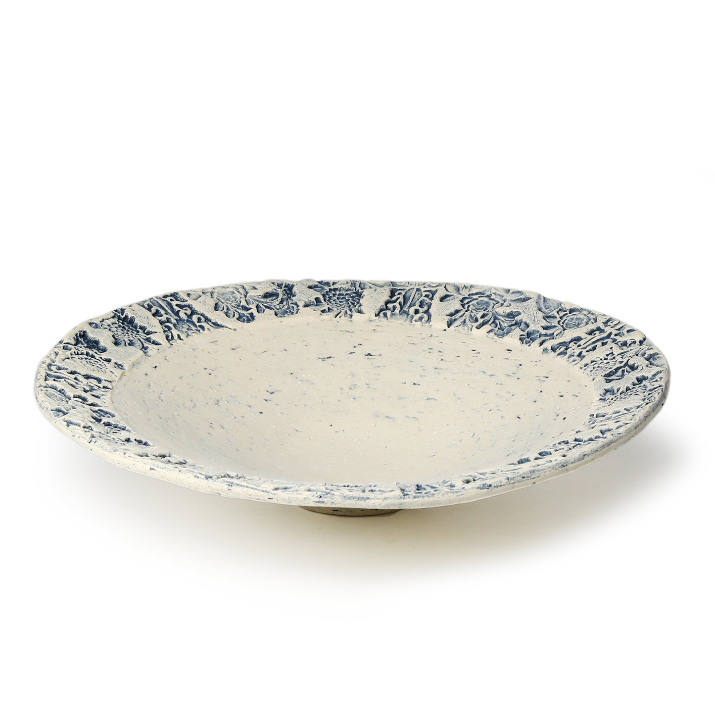 Nobuko Konno Stamp Plate / Shallow Bowl