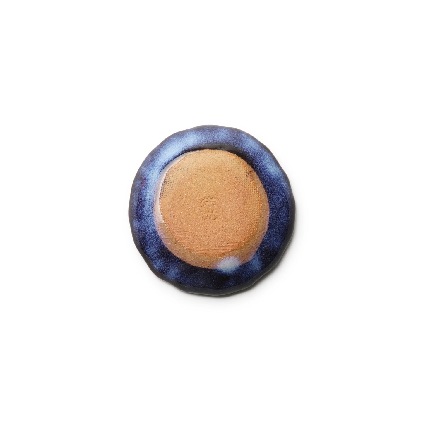 Shokozan Hagiyaki Flower Mini Plate