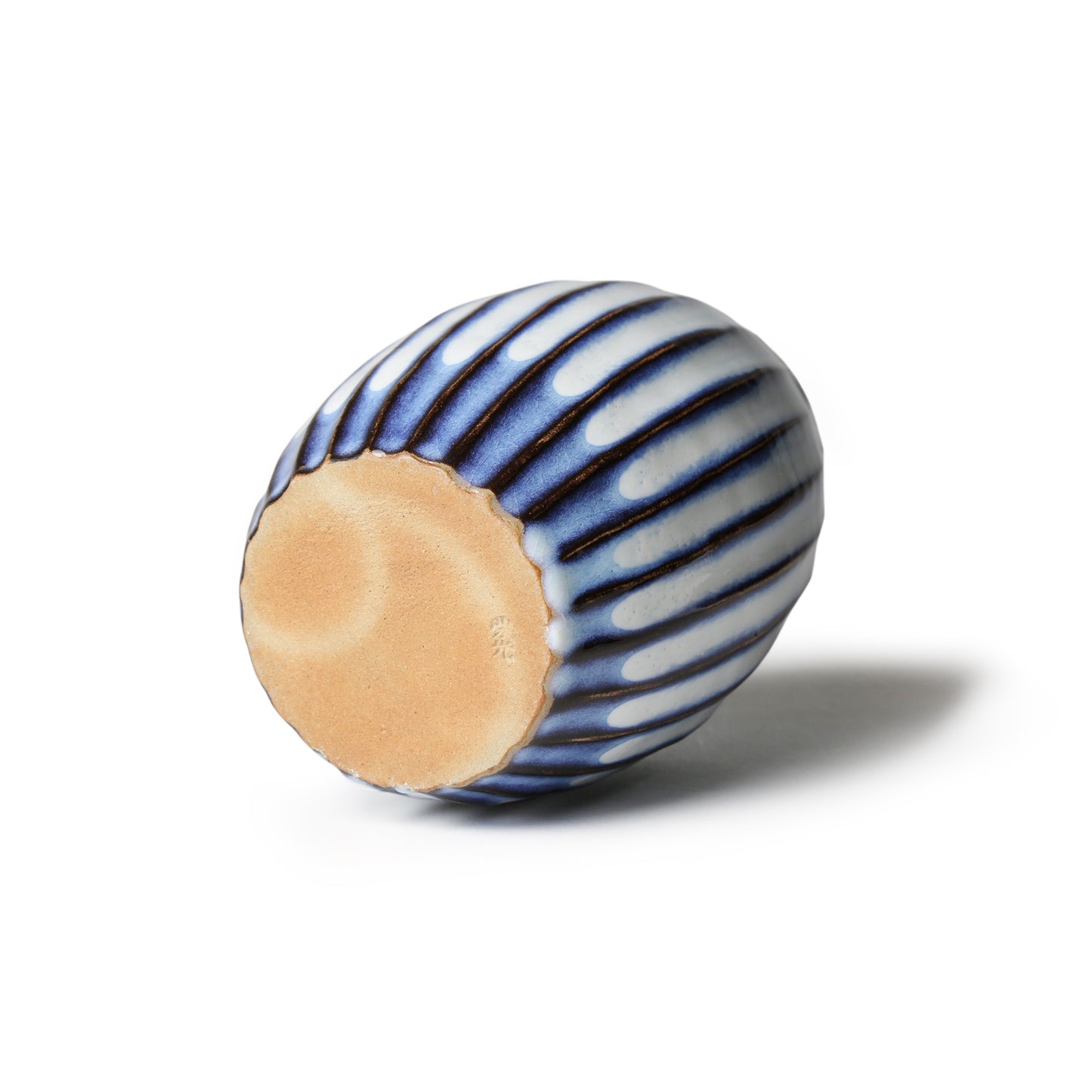 Shokozan Hagiyaki Shinogi Vase L