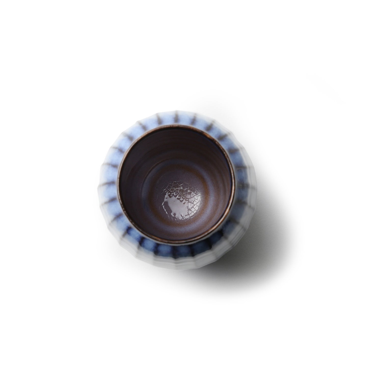Shokozan Hagiyaki Shinogi Vase M