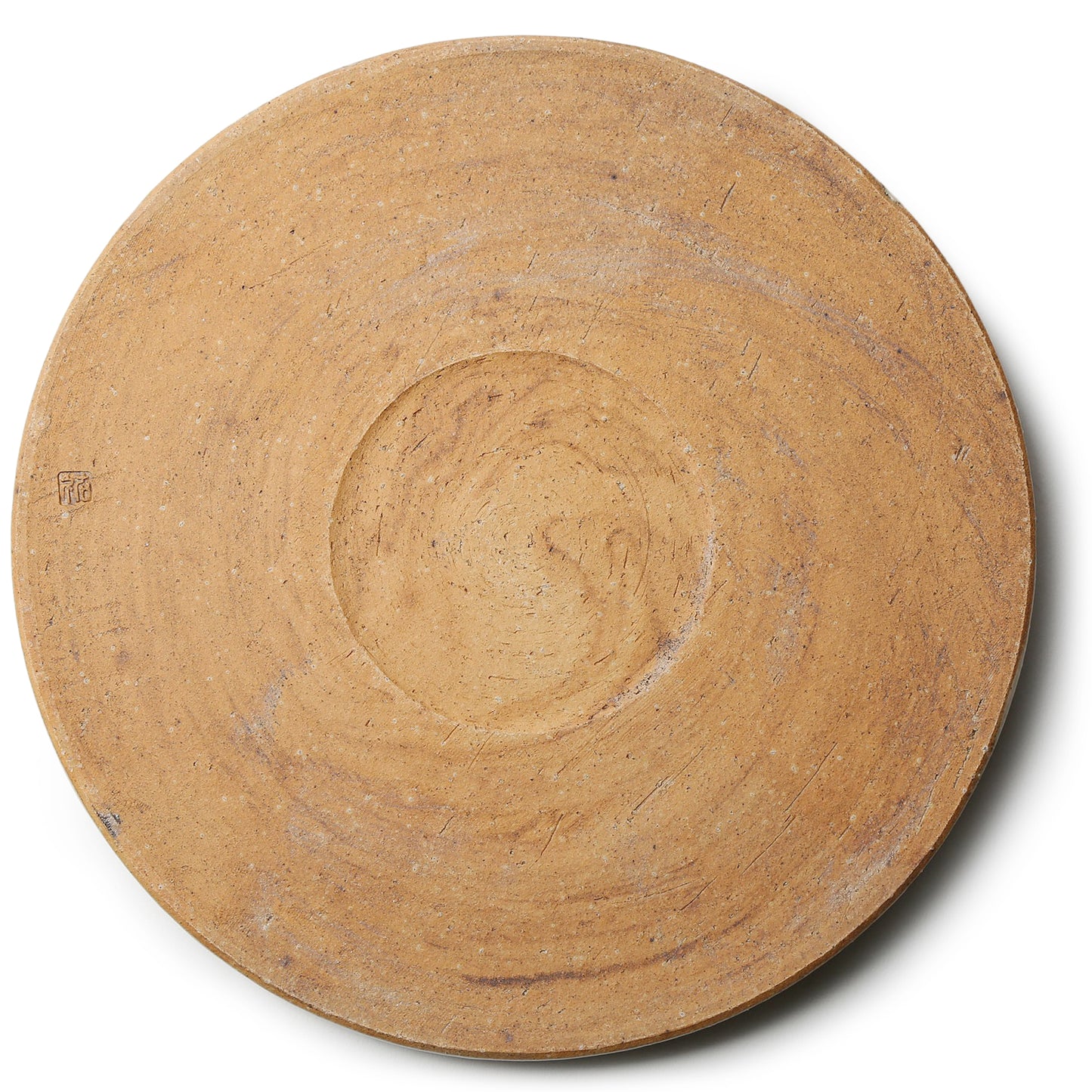 Yusuke Wakasa Round Dinner Plate Natural Ash Glaze