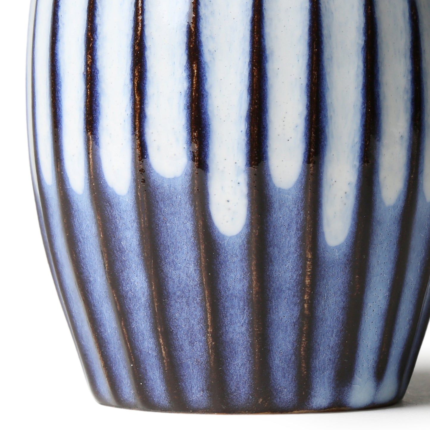 Shokozan Hagiyaki Shinogi Vase S