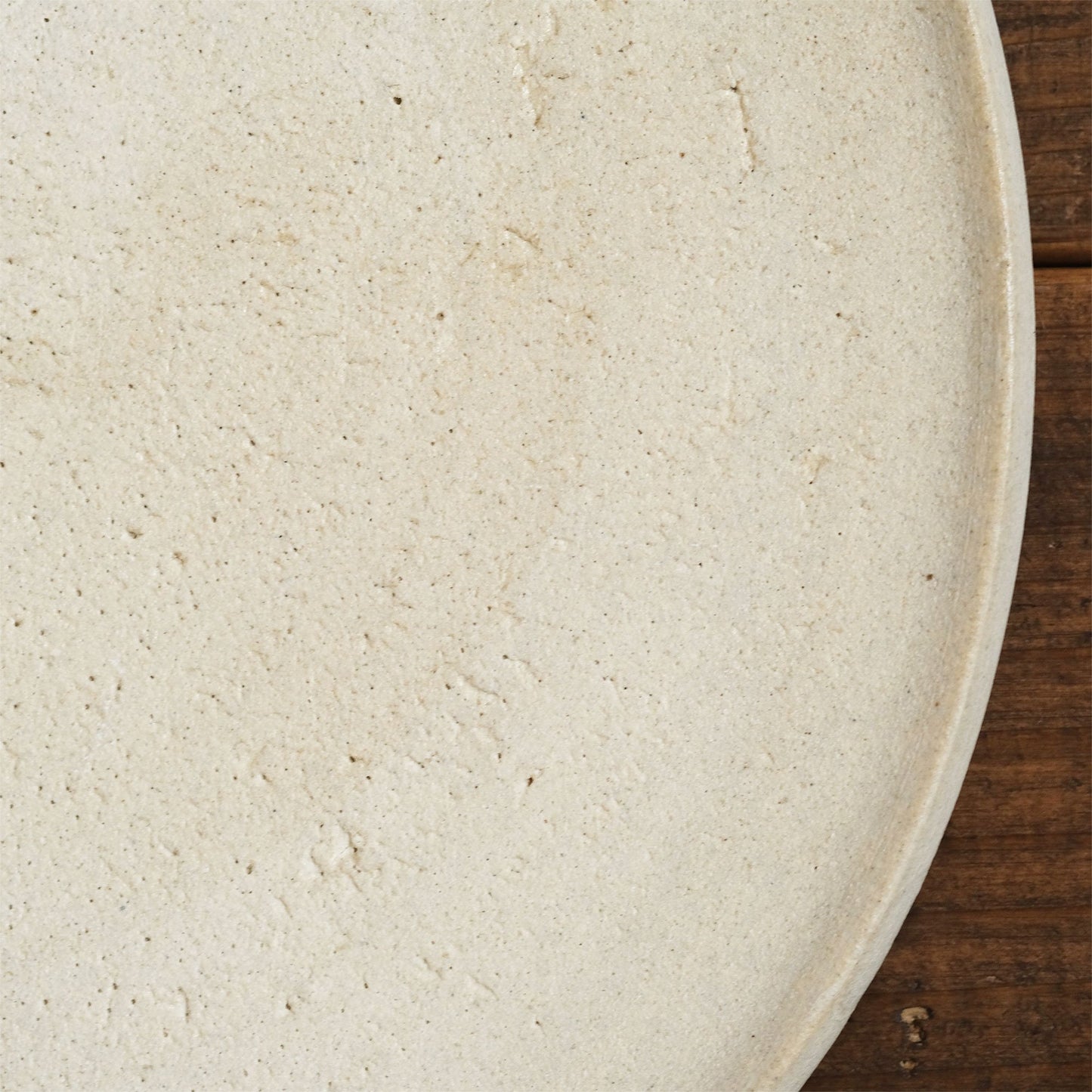 Nobuko Konno Round Plate White M-L