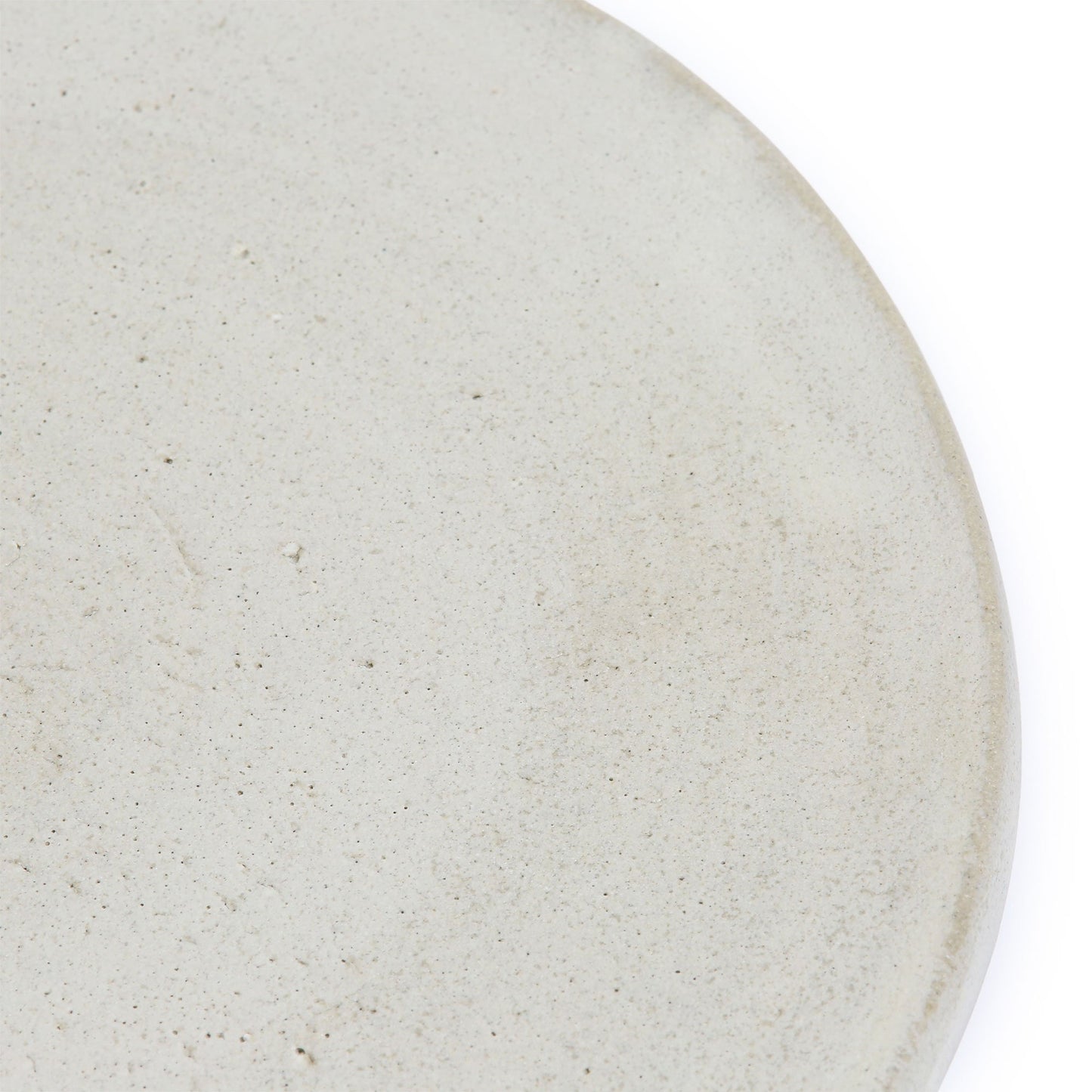 Nobuko Konno Round Plate White M-L