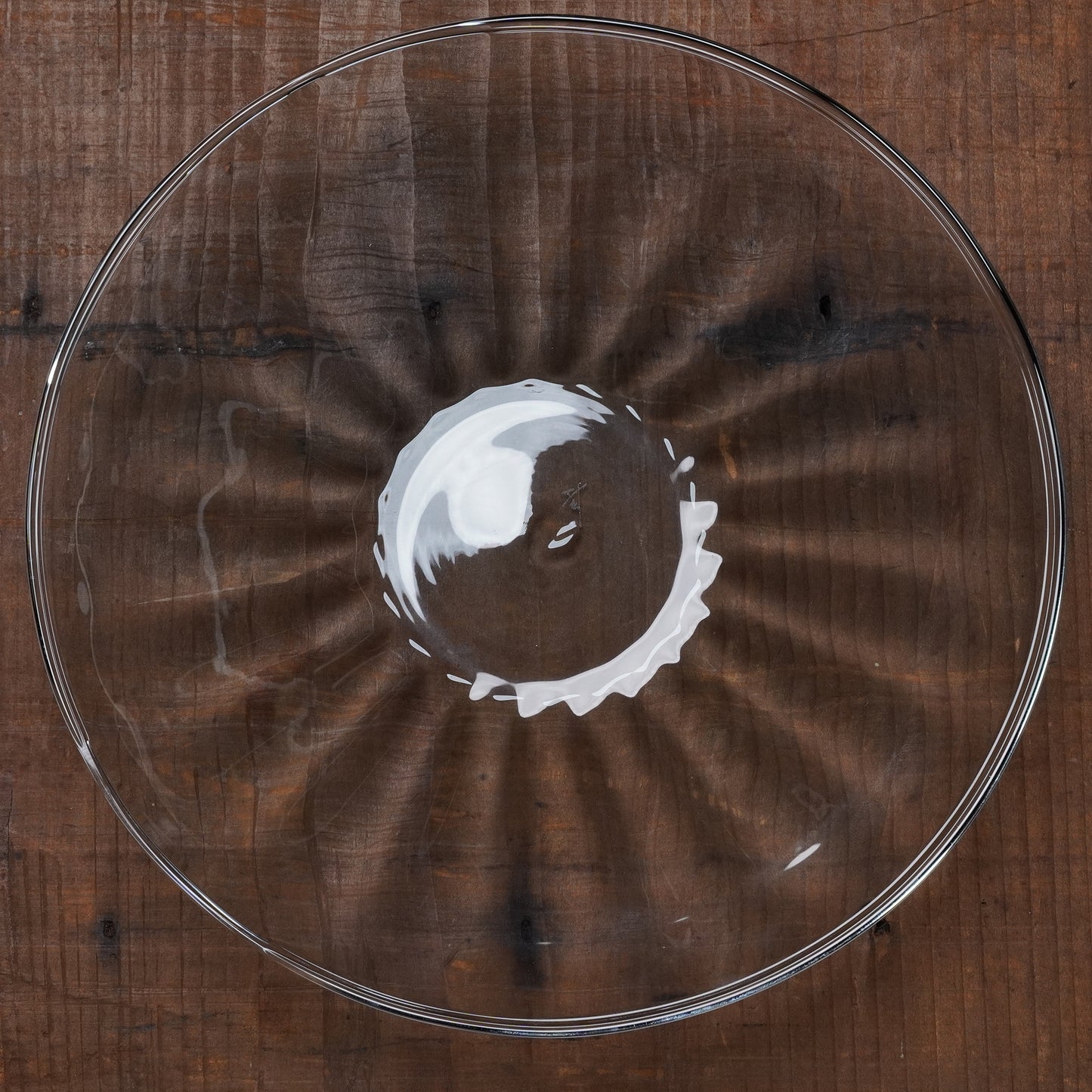 Hiroy Glass Studio Glass Plate Grice Series