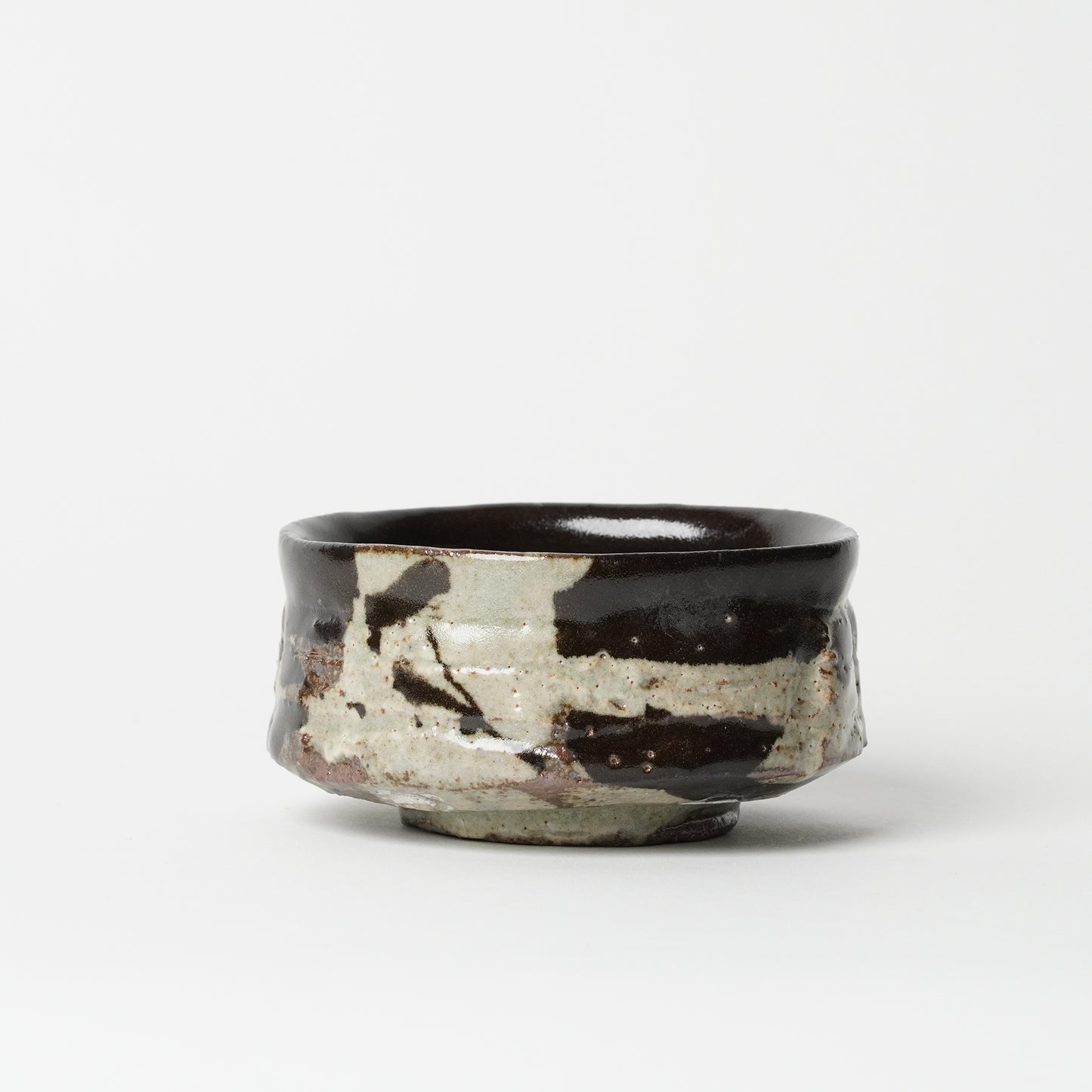 Junri Hamada Kuro Oribe Chawan Matcha Bowl