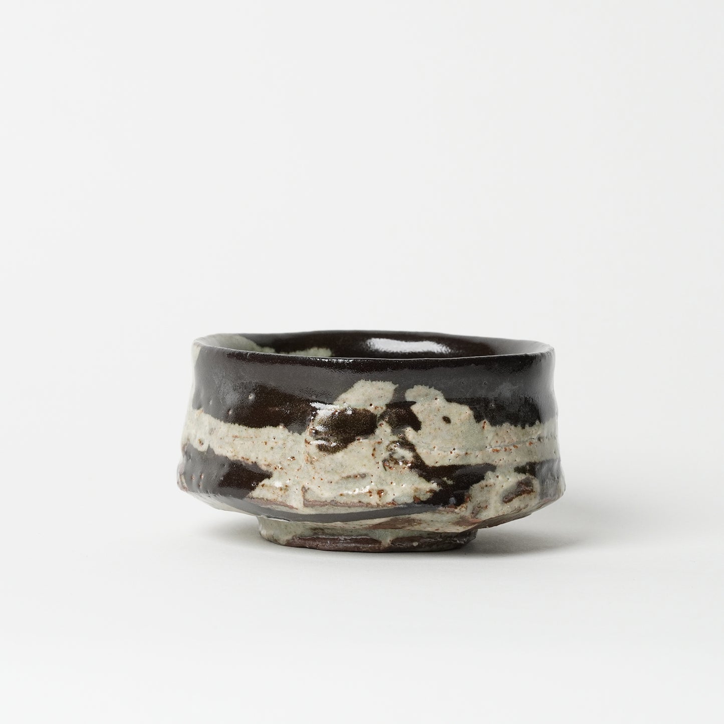 Junri Hamada Kuro Oribe Chawan Matcha Bowl