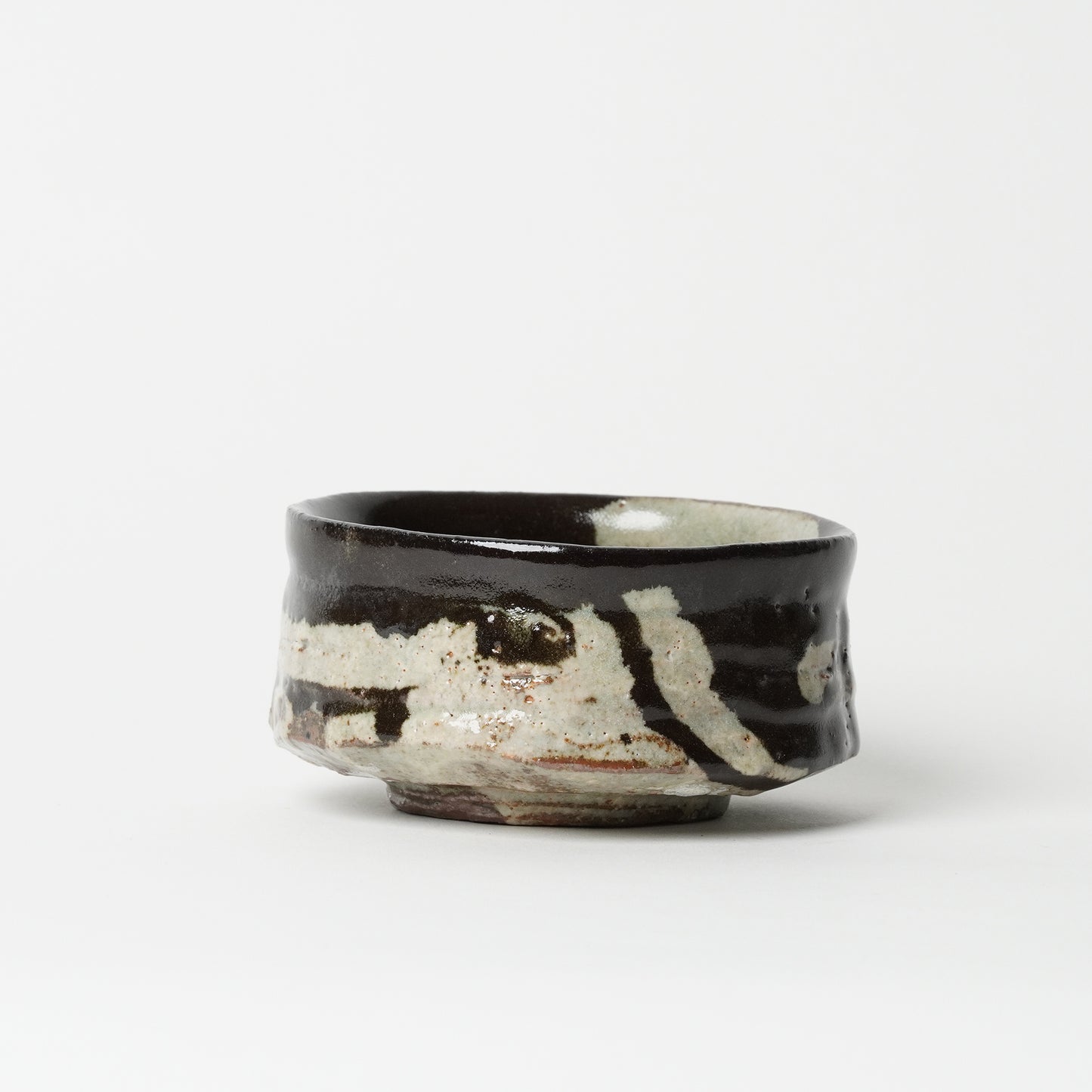 Junri Hamada Kuro Oribe Chawan Matcha Bowl