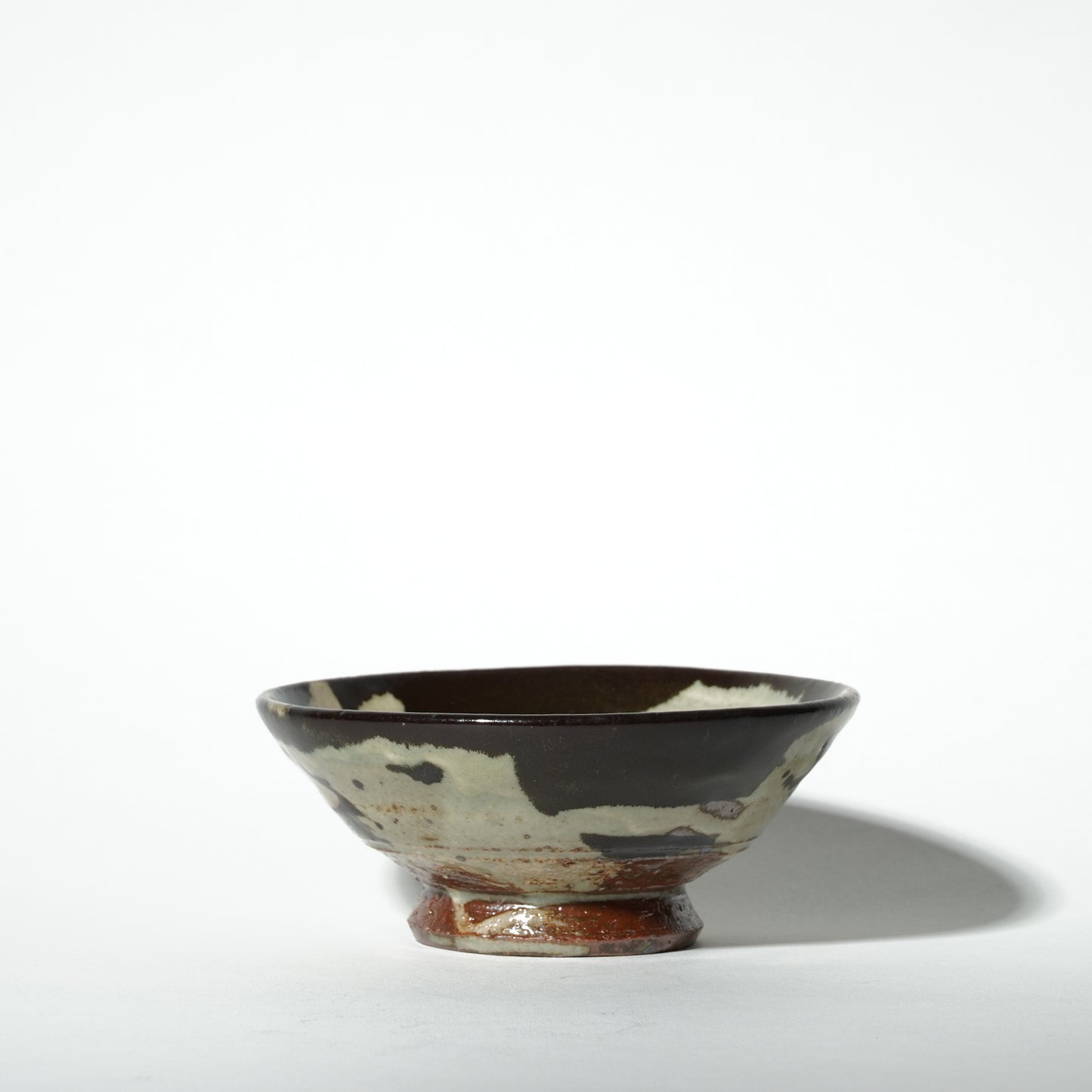 Junri Hamada Kuro Oribe Chawan Rice Bowl