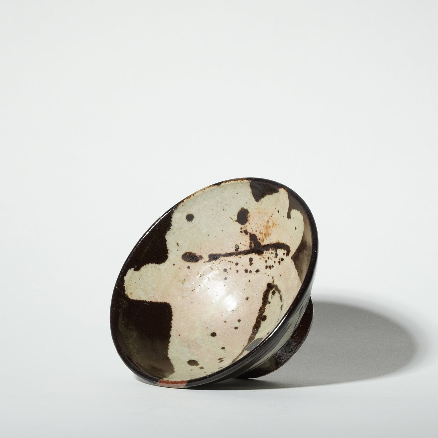 Junri Hamada Kuro Oribe Chawan Rice Bowl