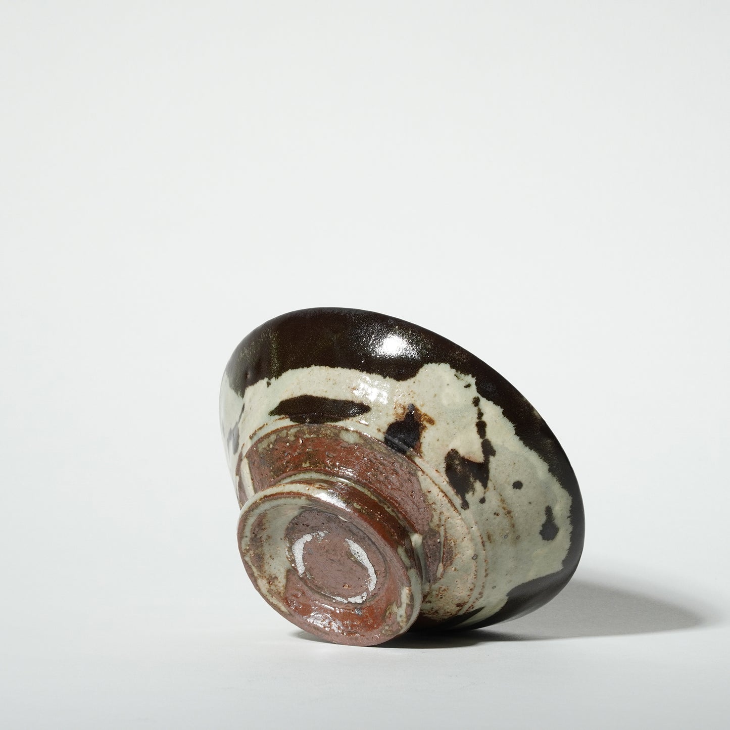 Junri Hamada Kuro Oribe Chawan Rice Bowl