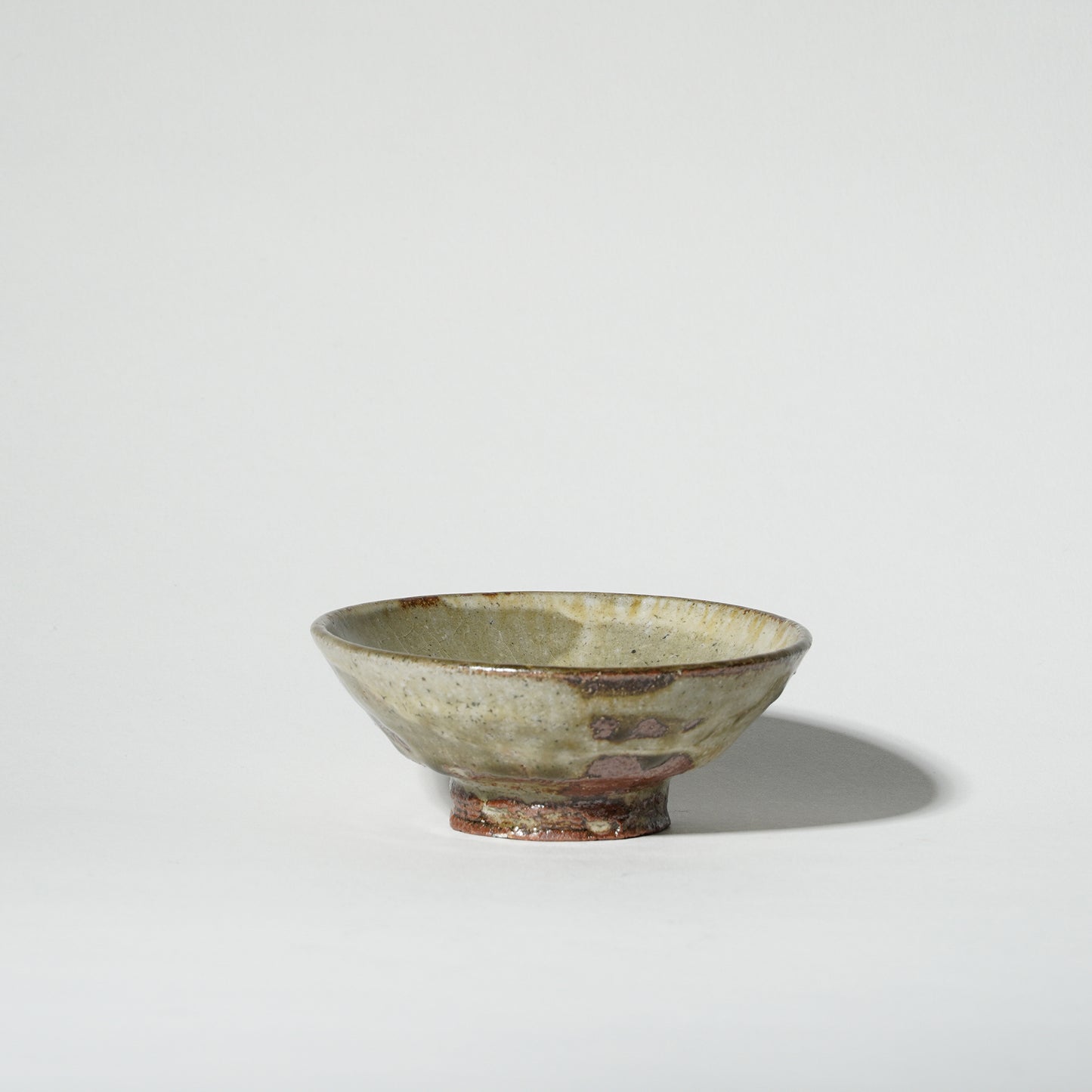 Junri Hamada Small Rice Bowl Ash Glaze