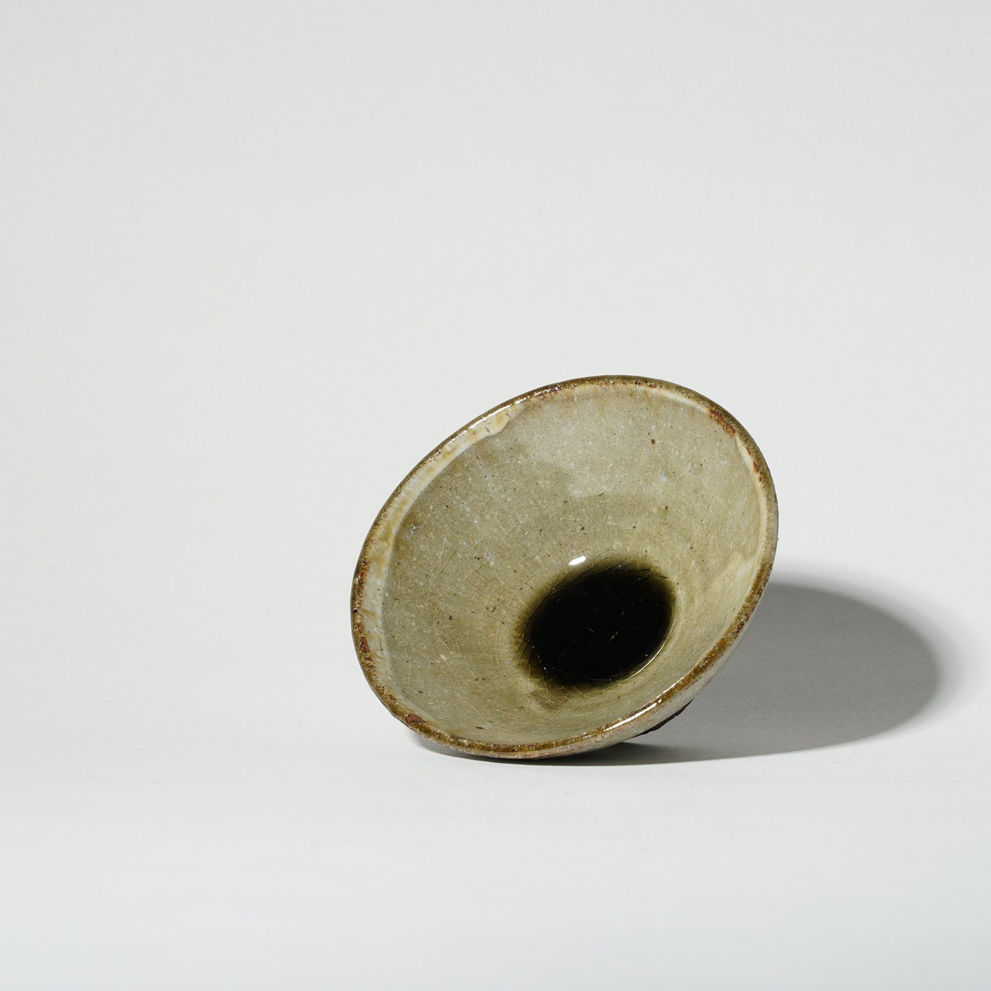 Junri Hamada Small Rice Bowl Ash Glaze