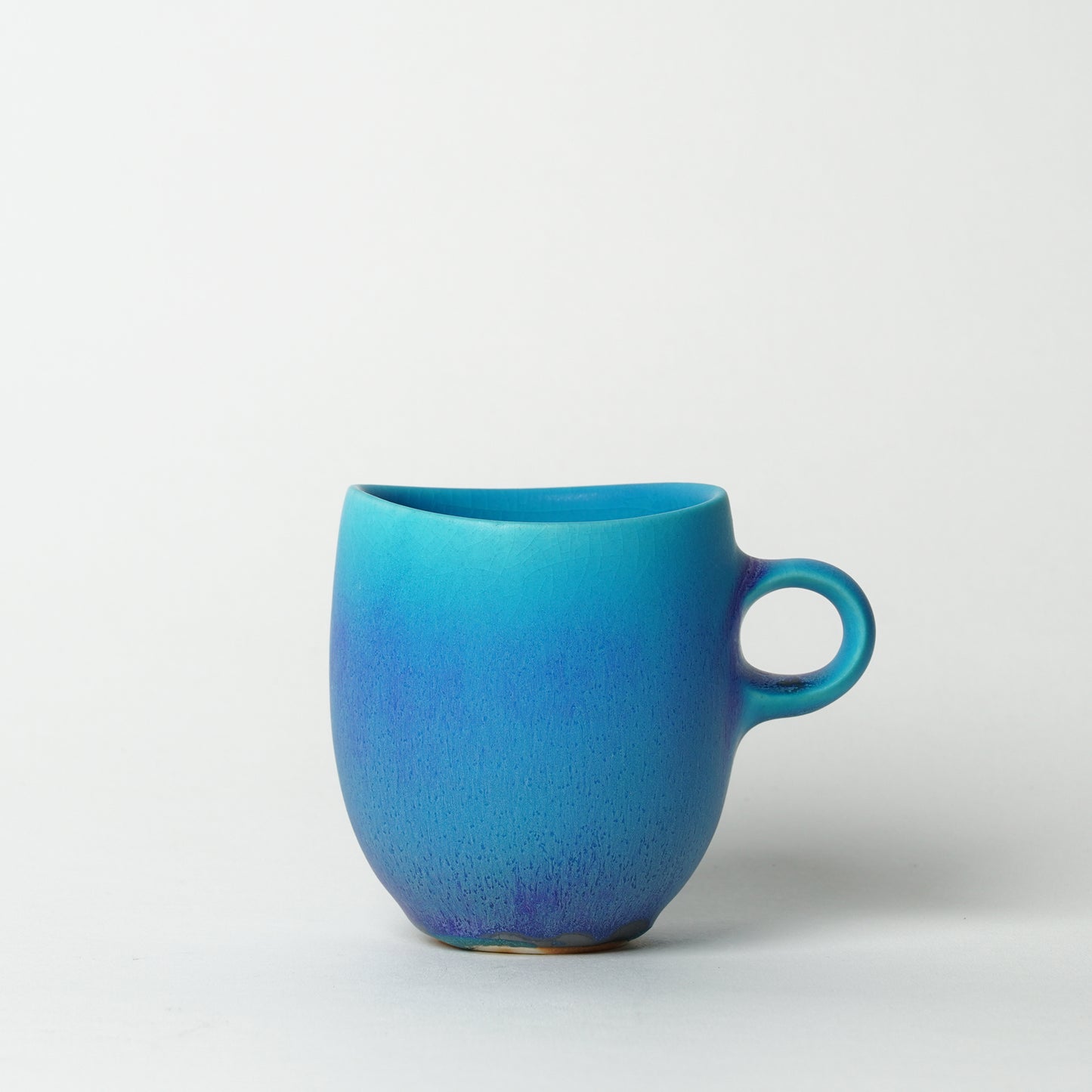 Nobuyuki Hagiwara Japanese pottery Blue