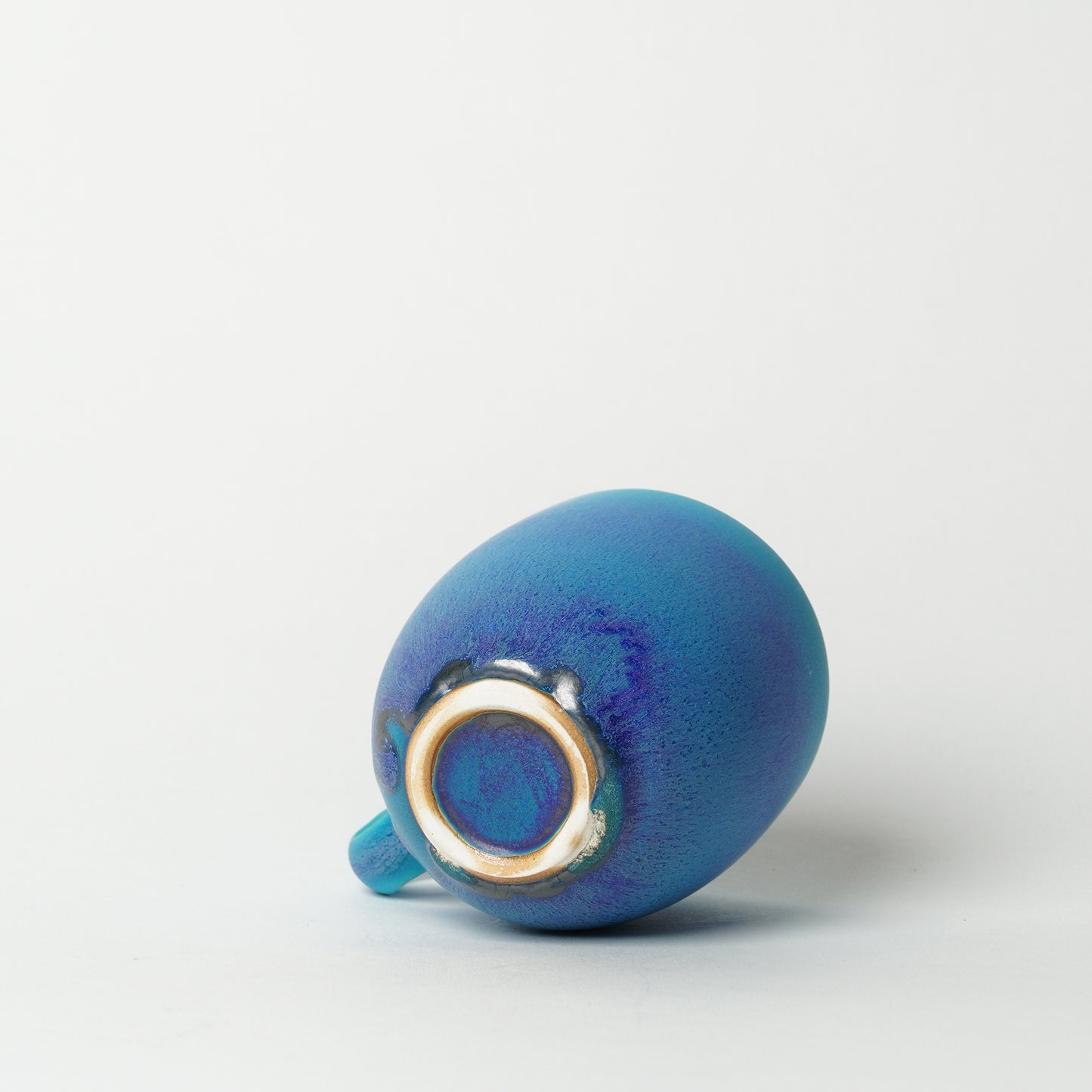 Nobuyuki Hagiwara Japanese pottery Blue