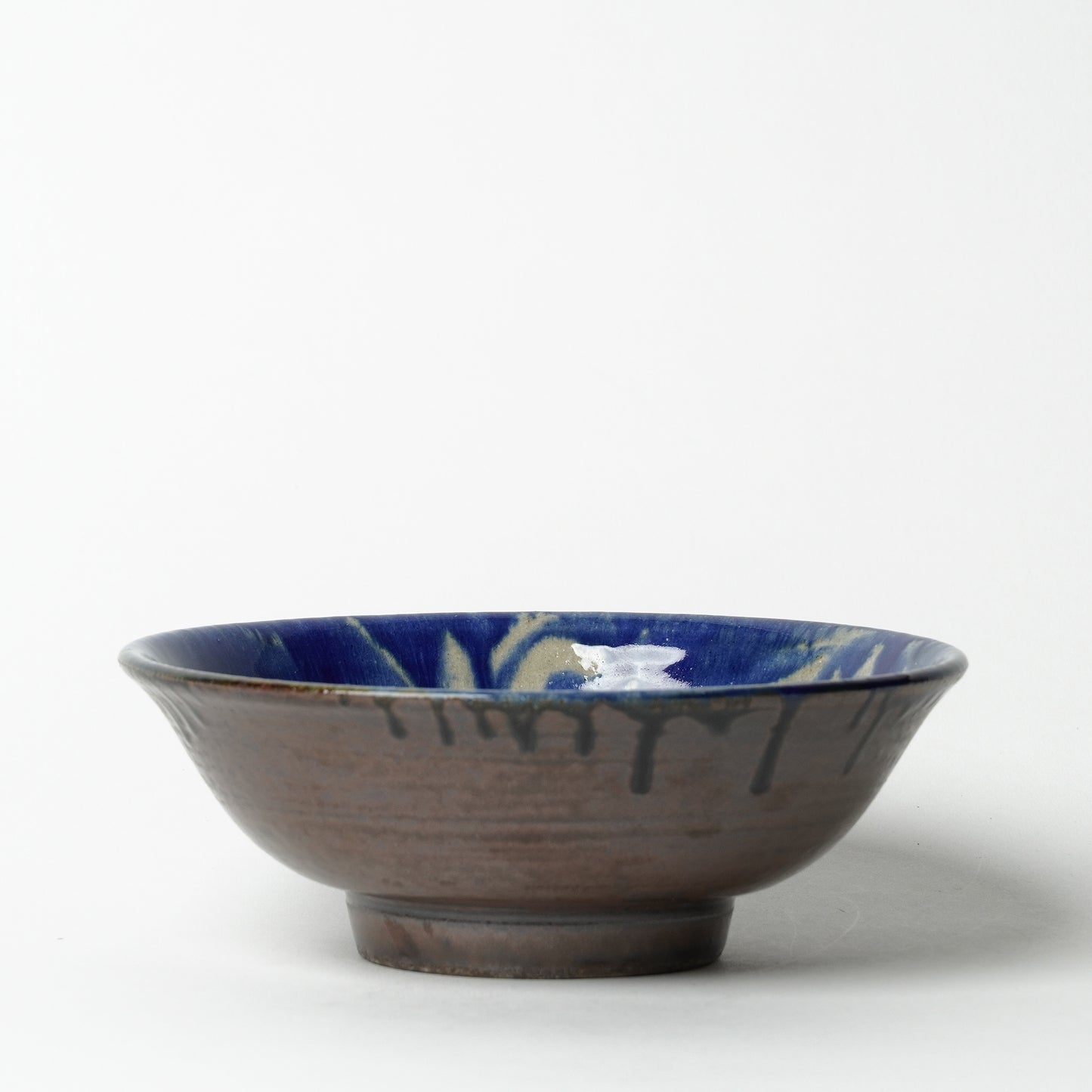 Yukutayagama Bowl Medium Yachimun Okinawa Pottery