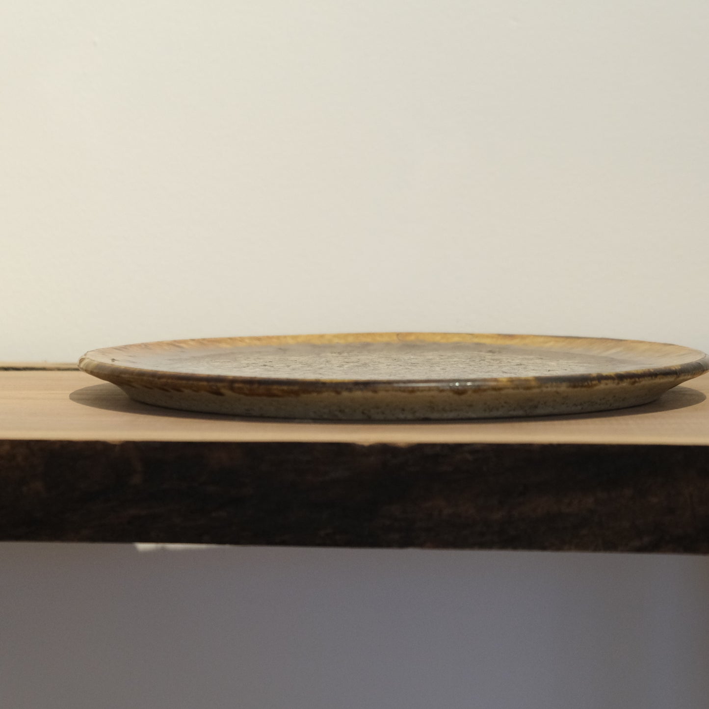 Futoshi Yamashita Volcanic Pottery Large Plate