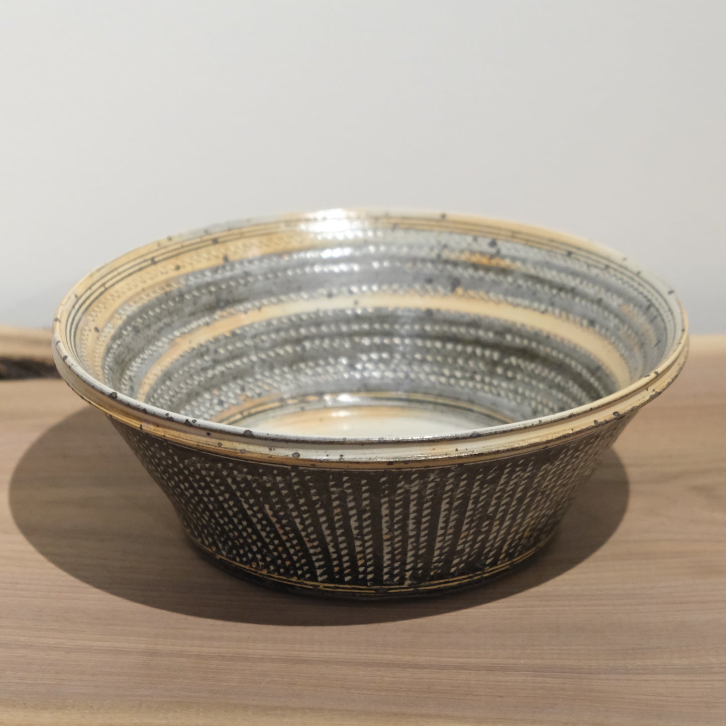 Ryutagama Taki Nakazato Mishima Large Bowl