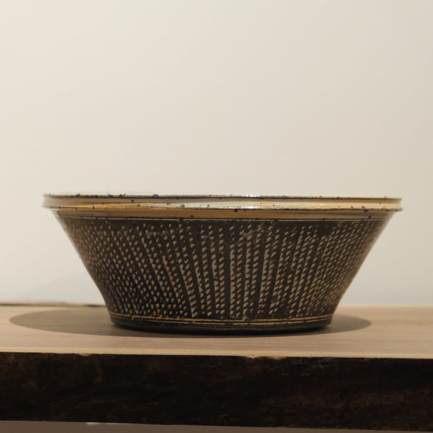 Ryutagama Taki Nakazato Mishima Large Bowl