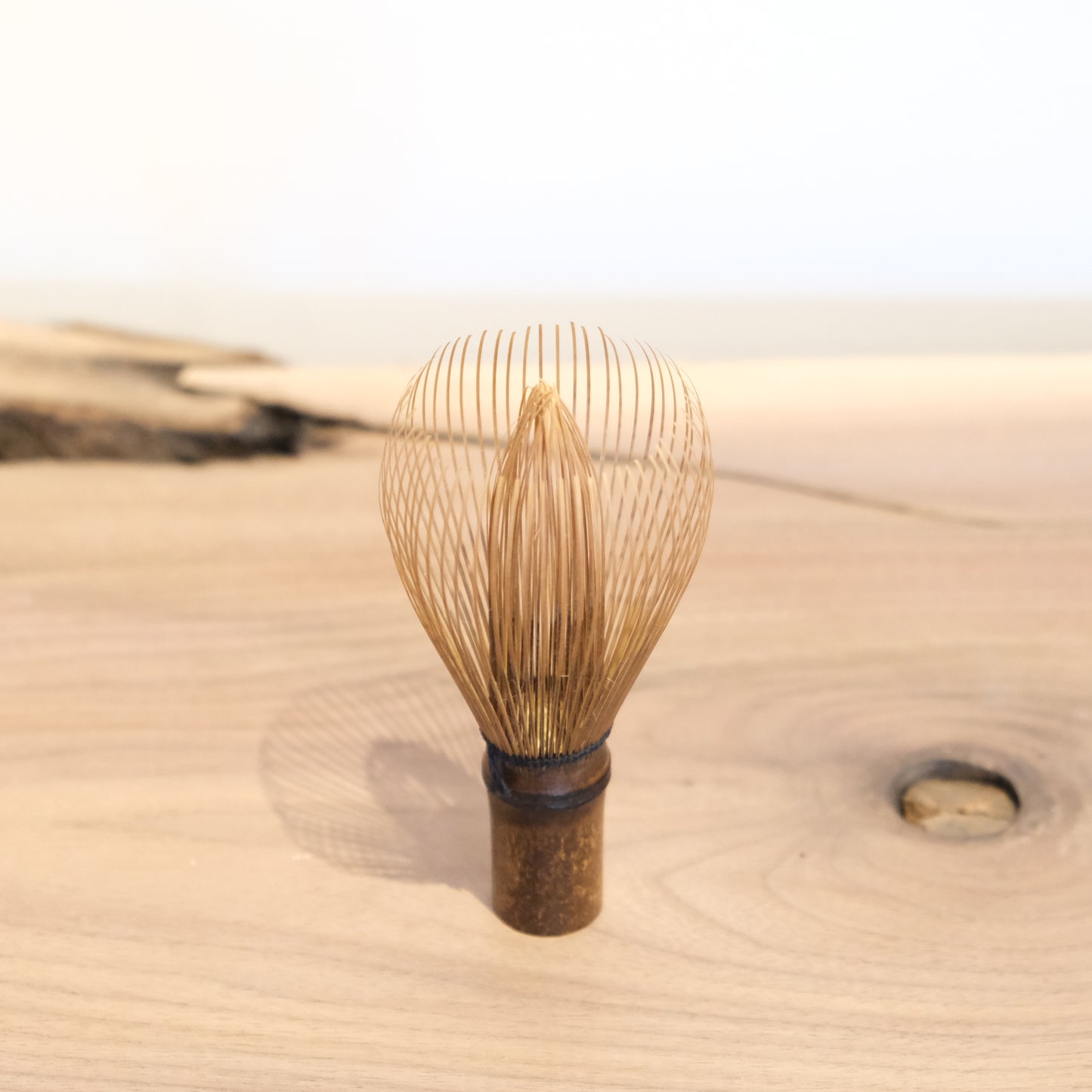 Chikumeido  Black Bamboo Chasen Matcha Whisk 100 Prong