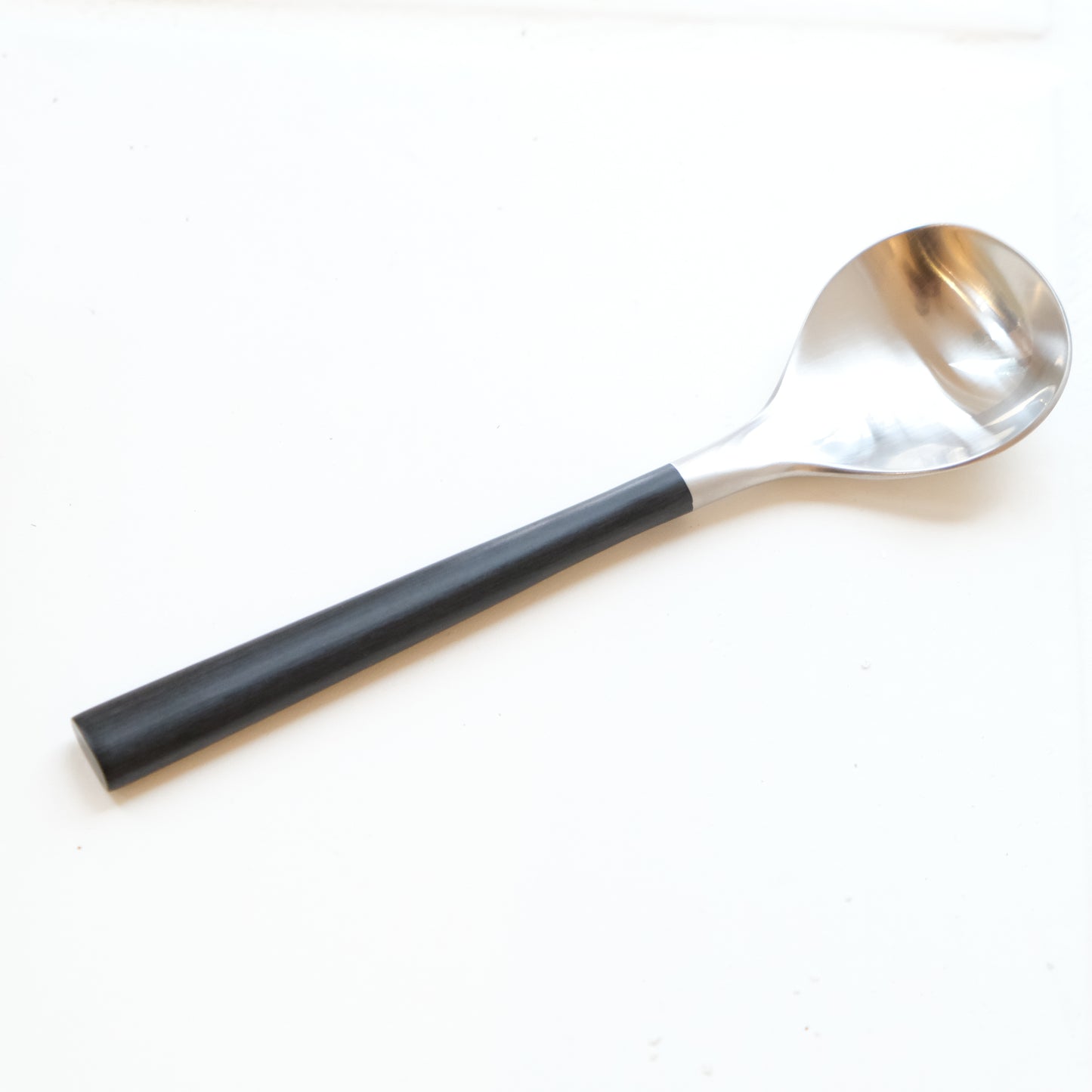 Sori Yanagi Black Wood Soup Spoon