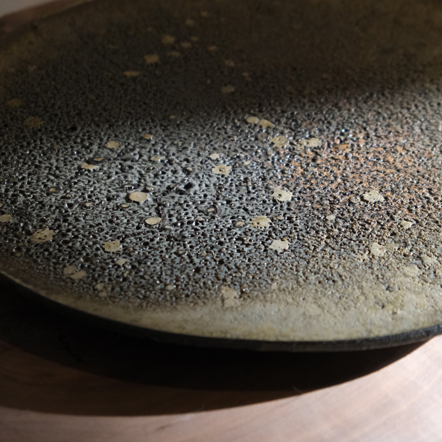 Futoshi Yamashita Volcanic Ash Super Large Plate
