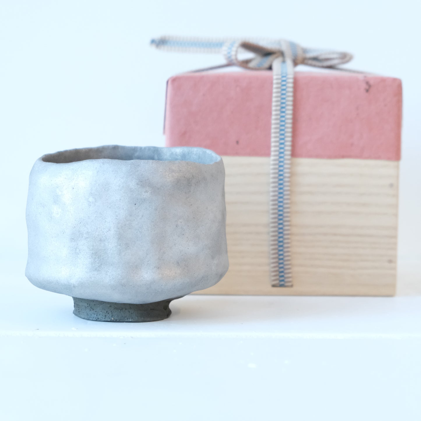 Yusuke Wakasa Matchawan Matcha Tea Bowl Silver