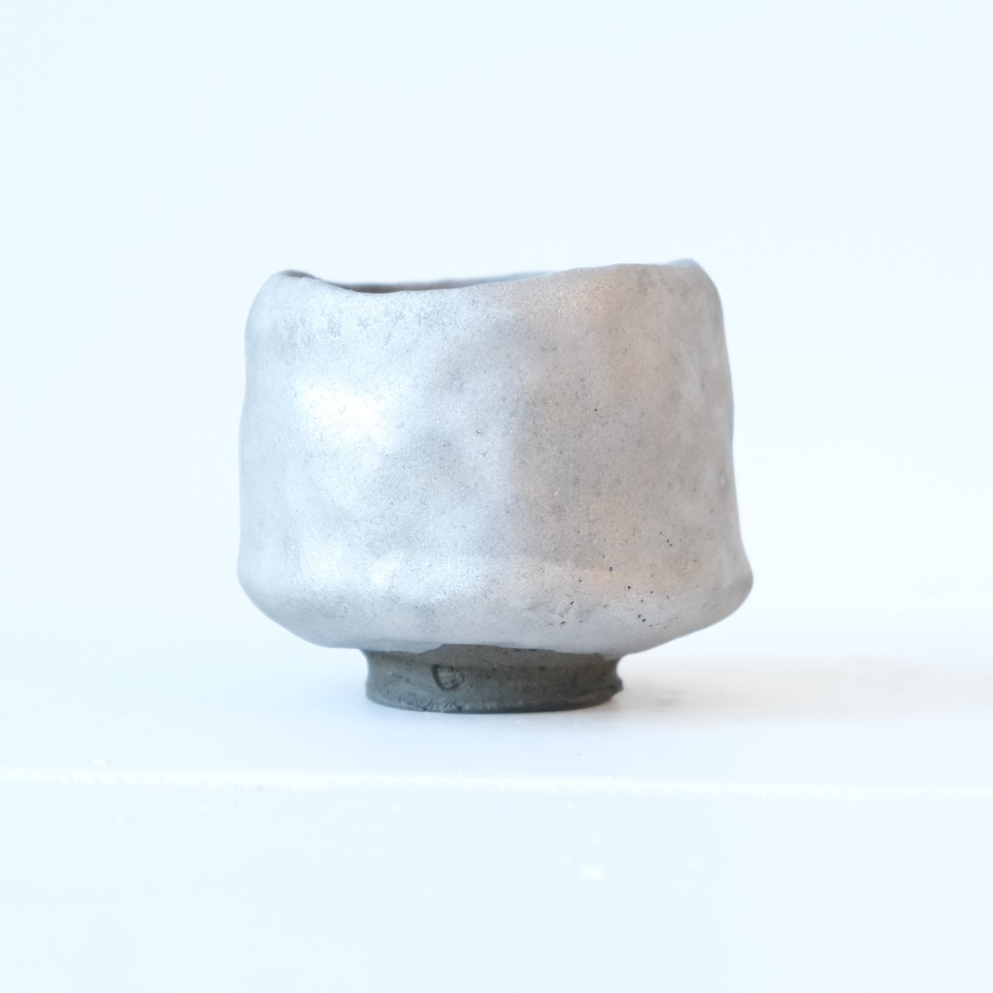 Yusuke Wakasa Matchawan Matcha Tea Bowl Silver