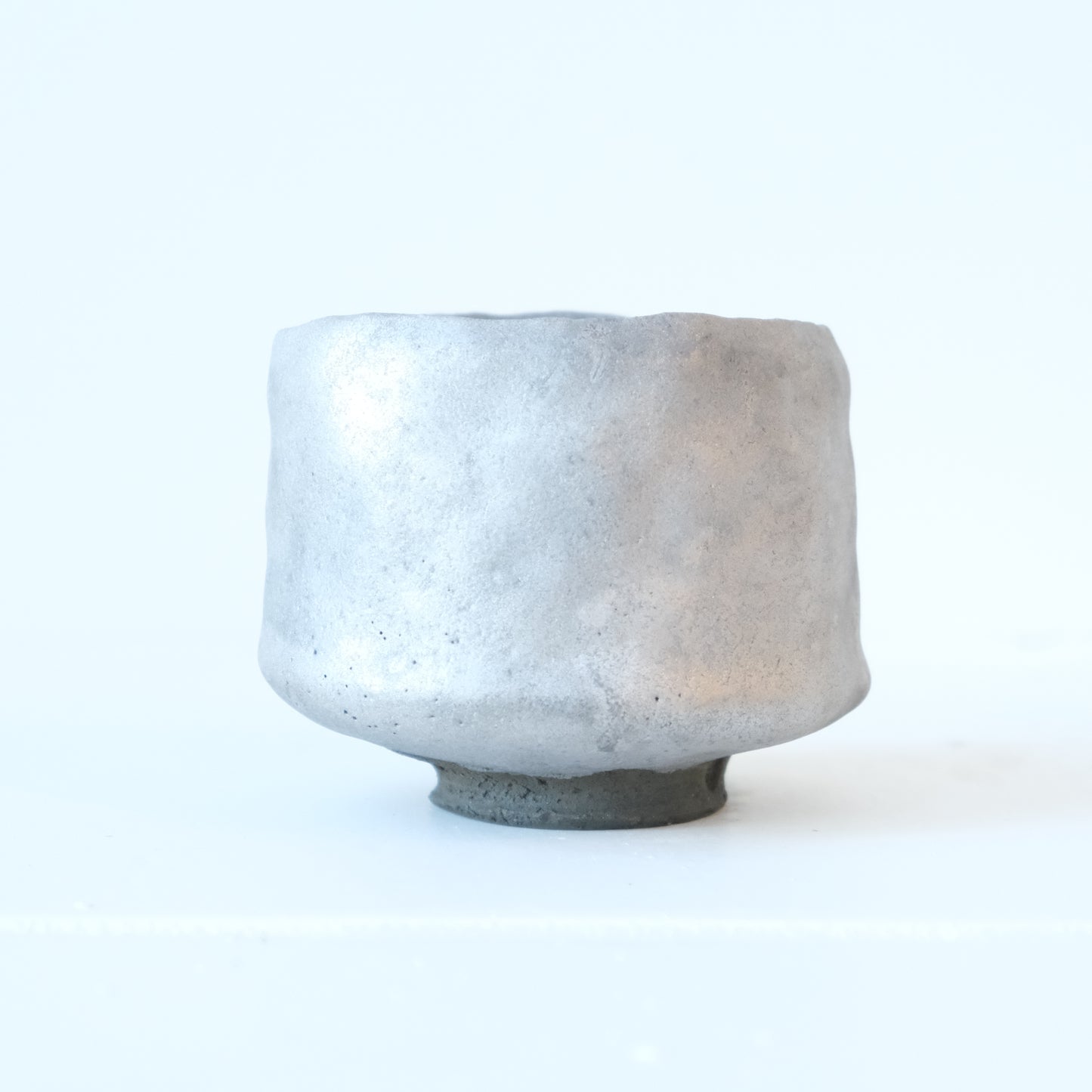 Yusuke Wakasa Matchawan Matcha Tea Bowl Silver