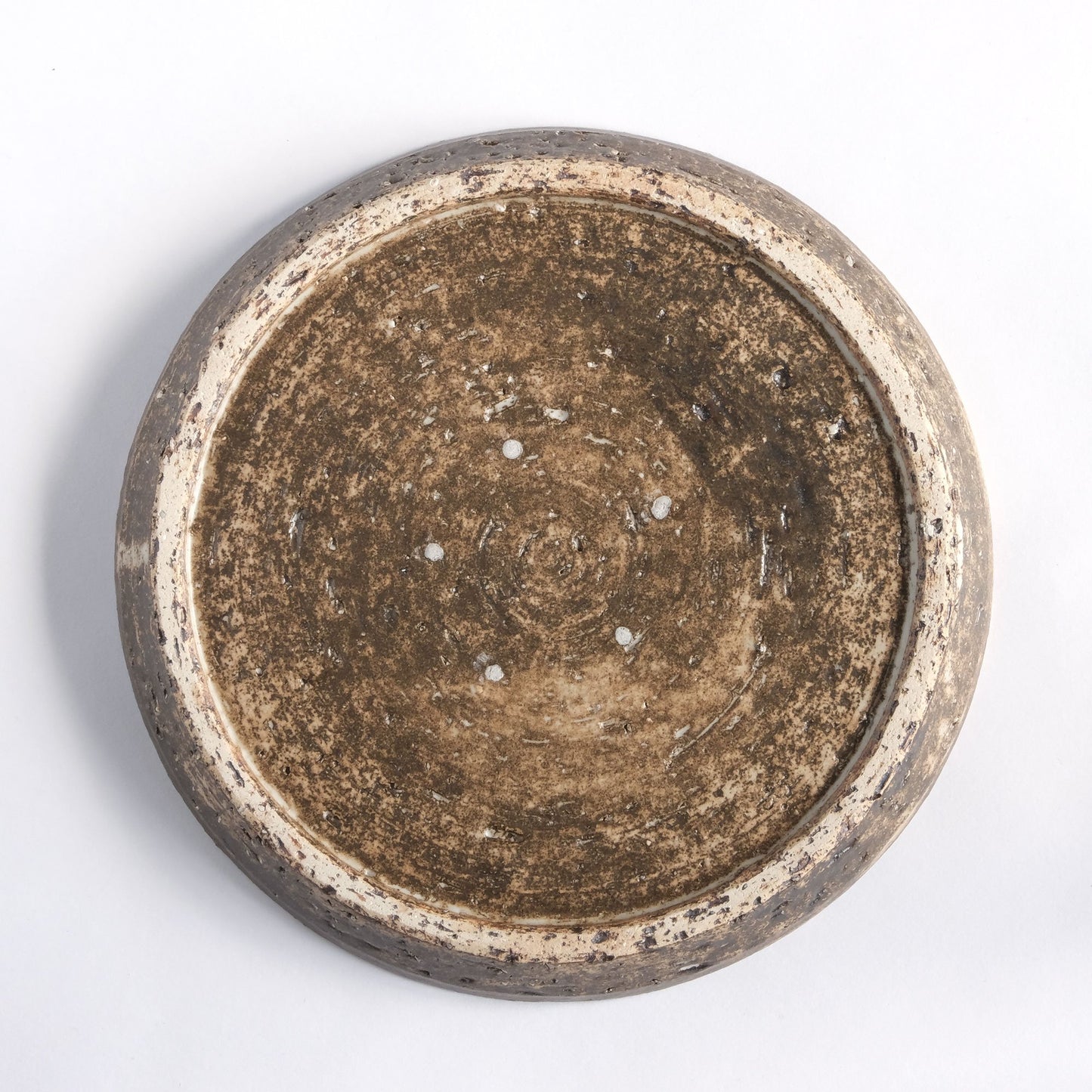 Taichiro Seki Round Plate Matte White L