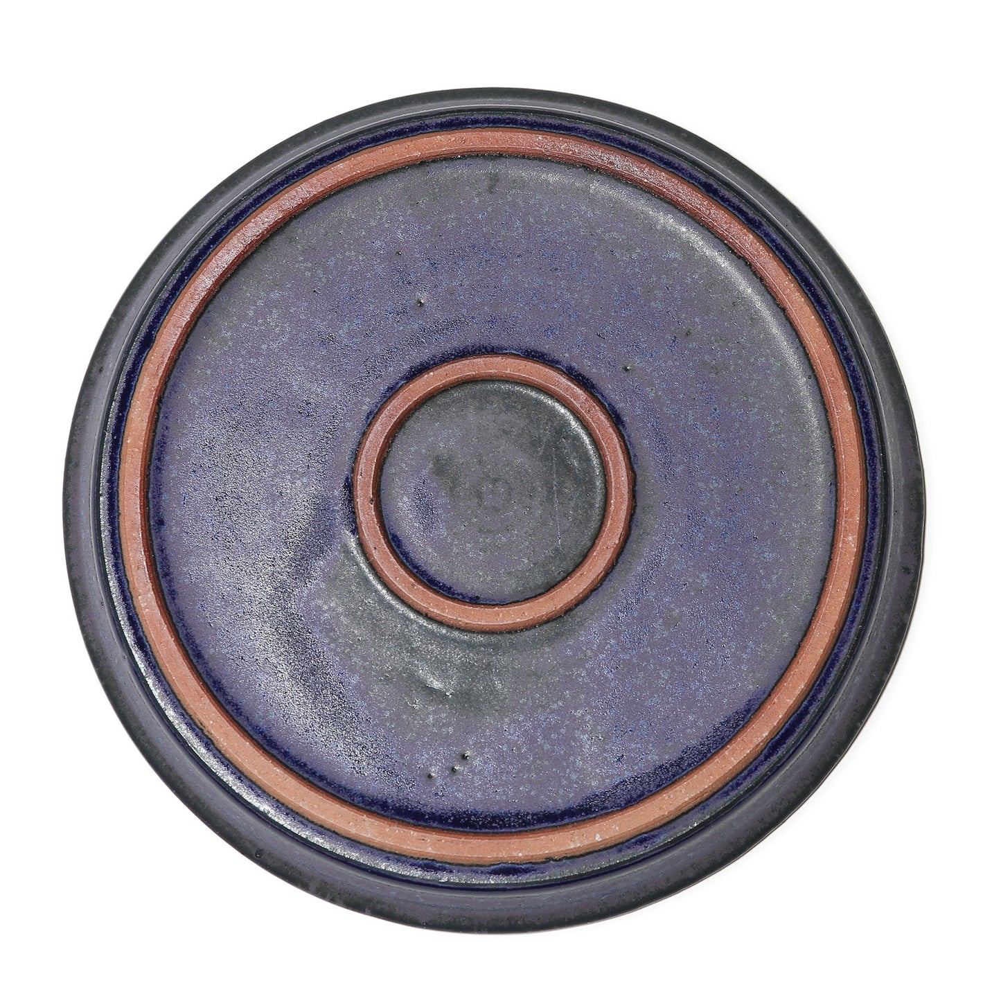 Yoko Onda Round Plate Purple 22cm