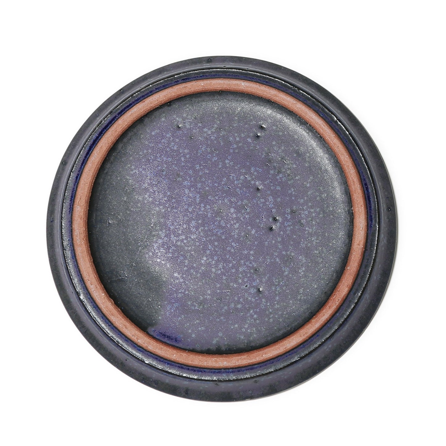 Yoko Onda Round Plate Purple 16cm
