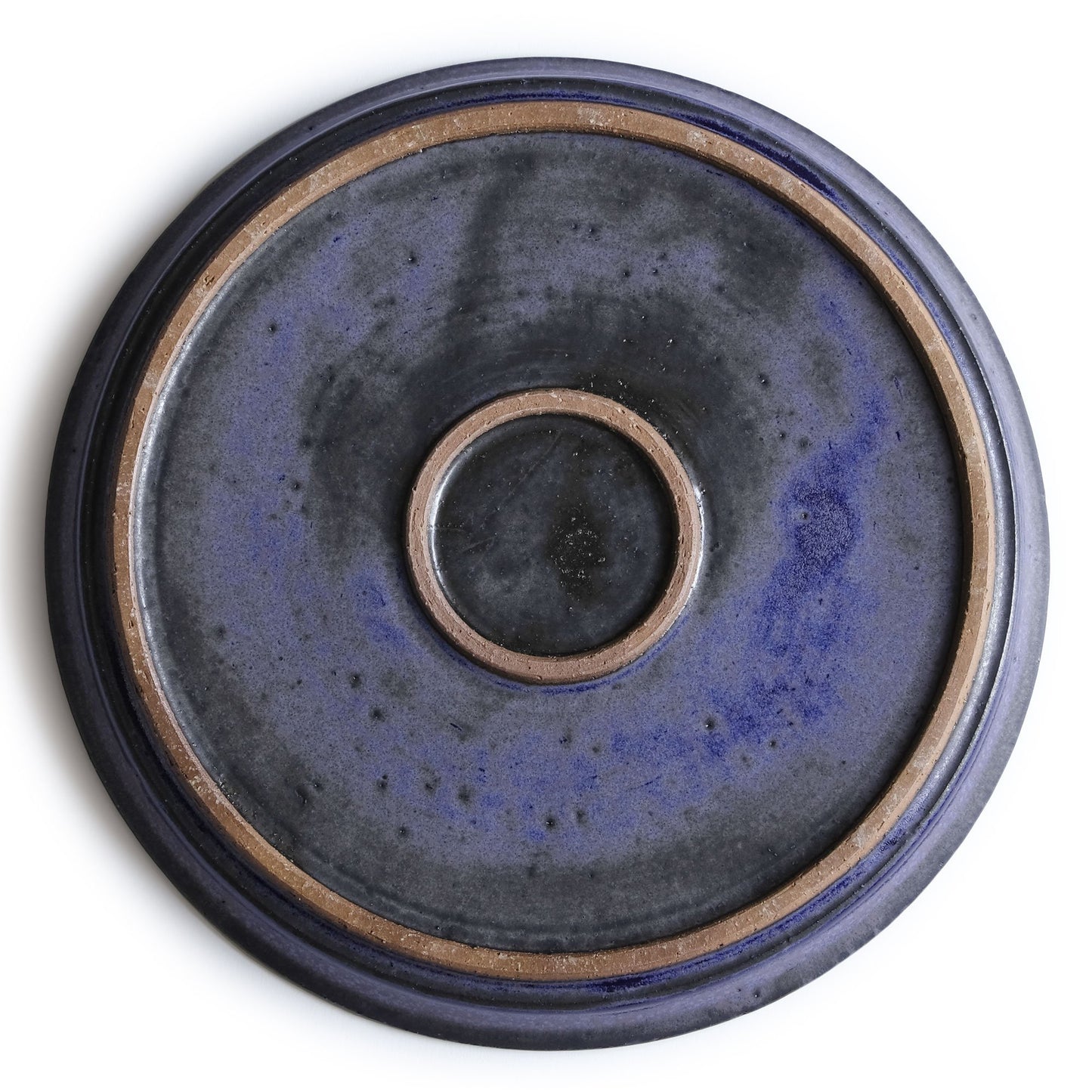 Yoko Onda Round Plate Purple 26cm