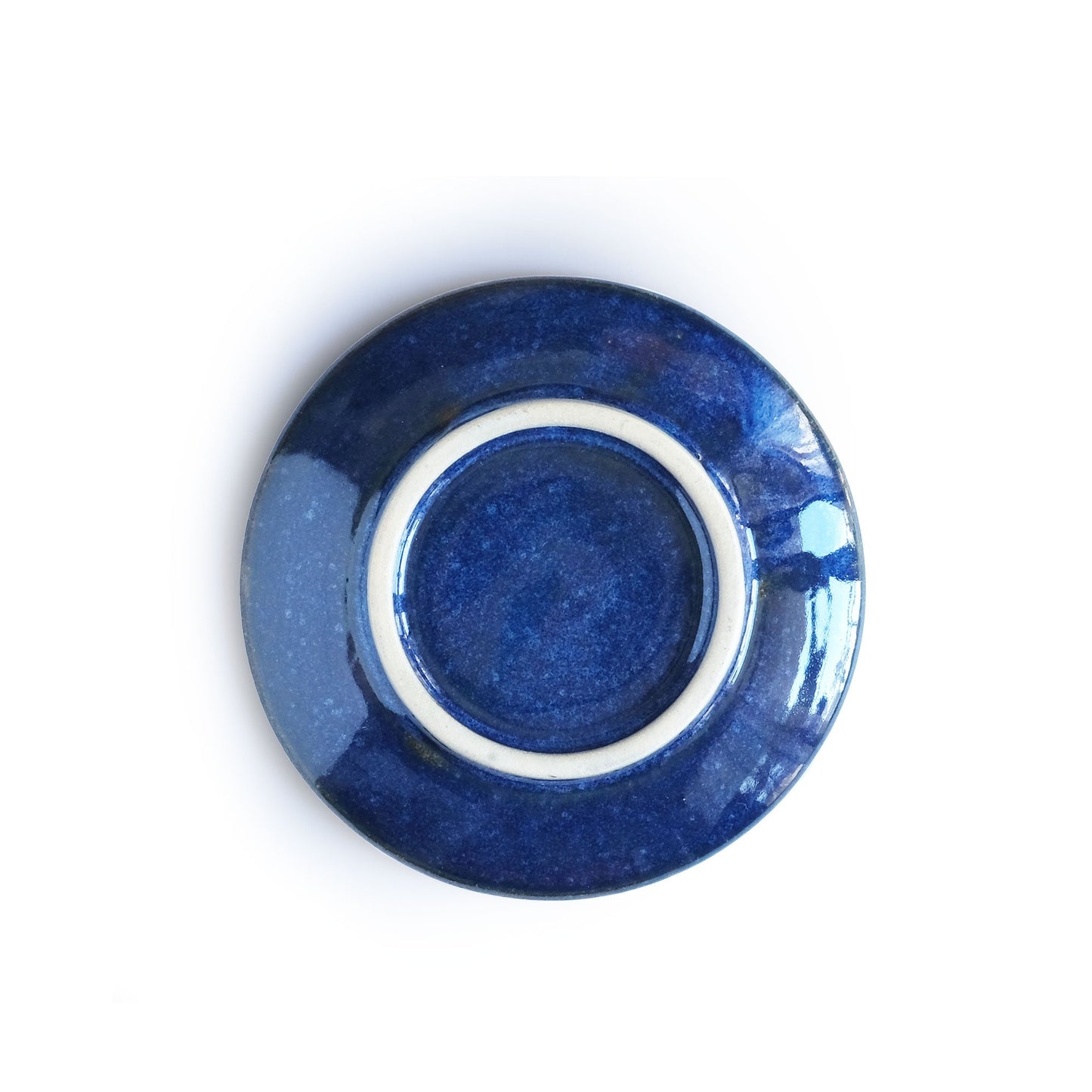 Toushi Yachimun Okinawaware Plate Small Deep Sea