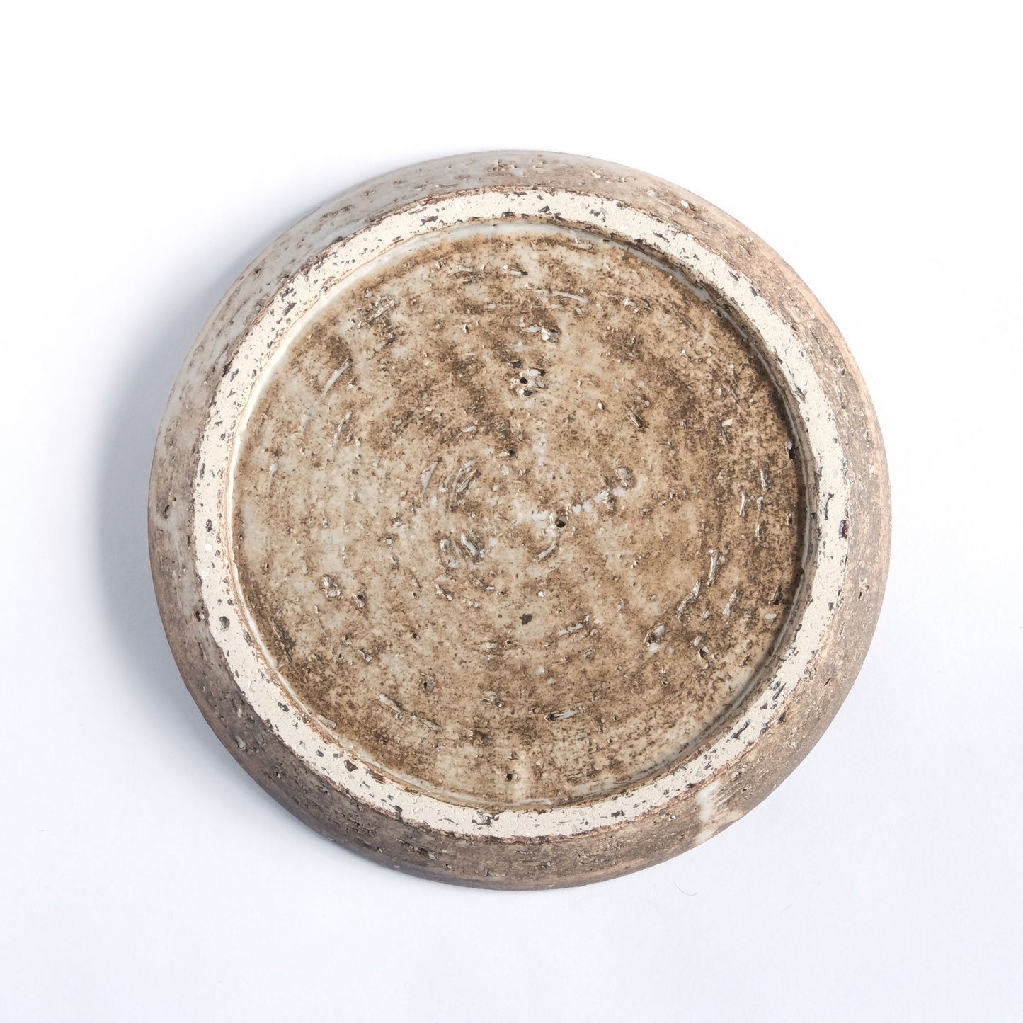 Taichiro Seki Round Plate Matte White M