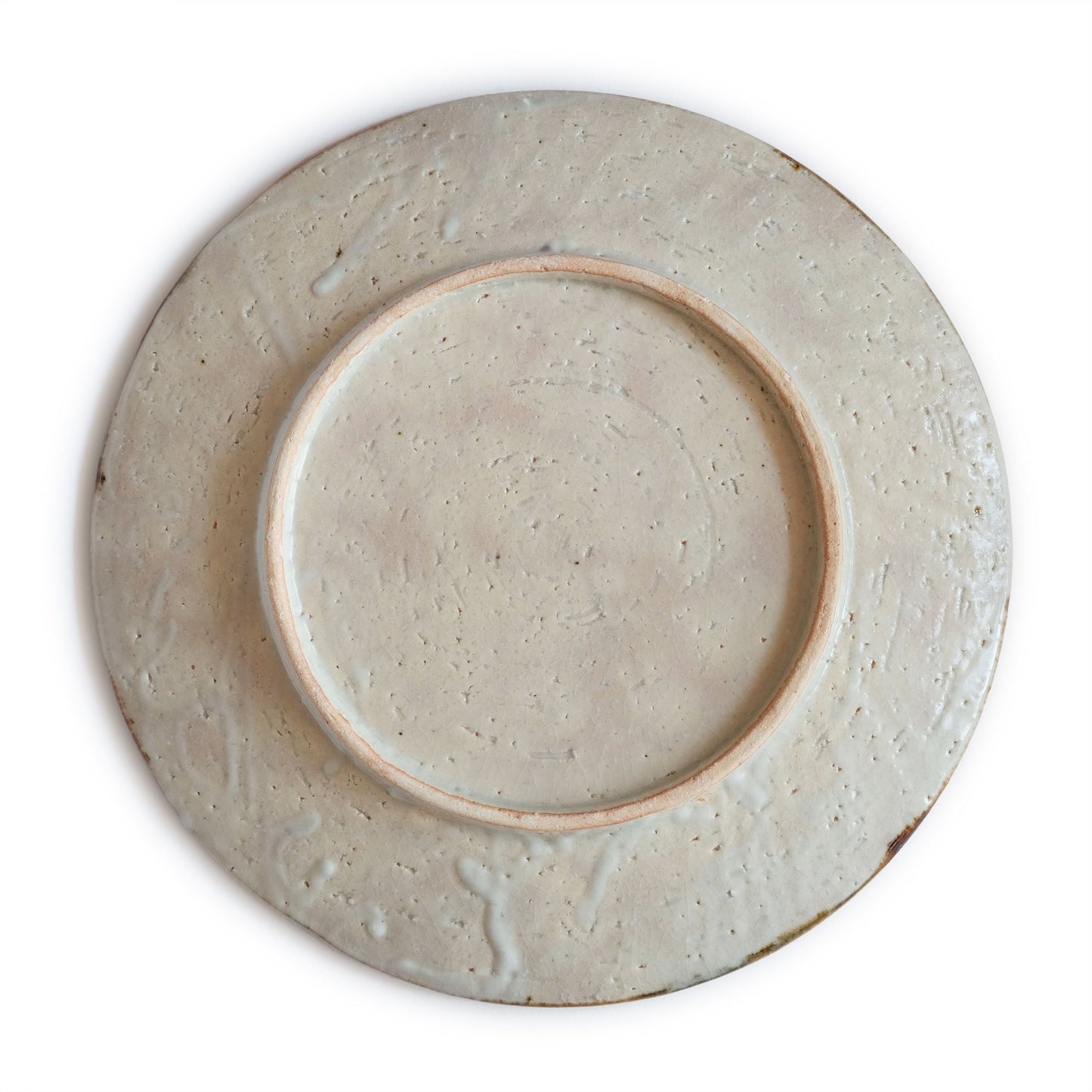 Ceramic Art Studio Okumura Round Plate Caramel 25cm