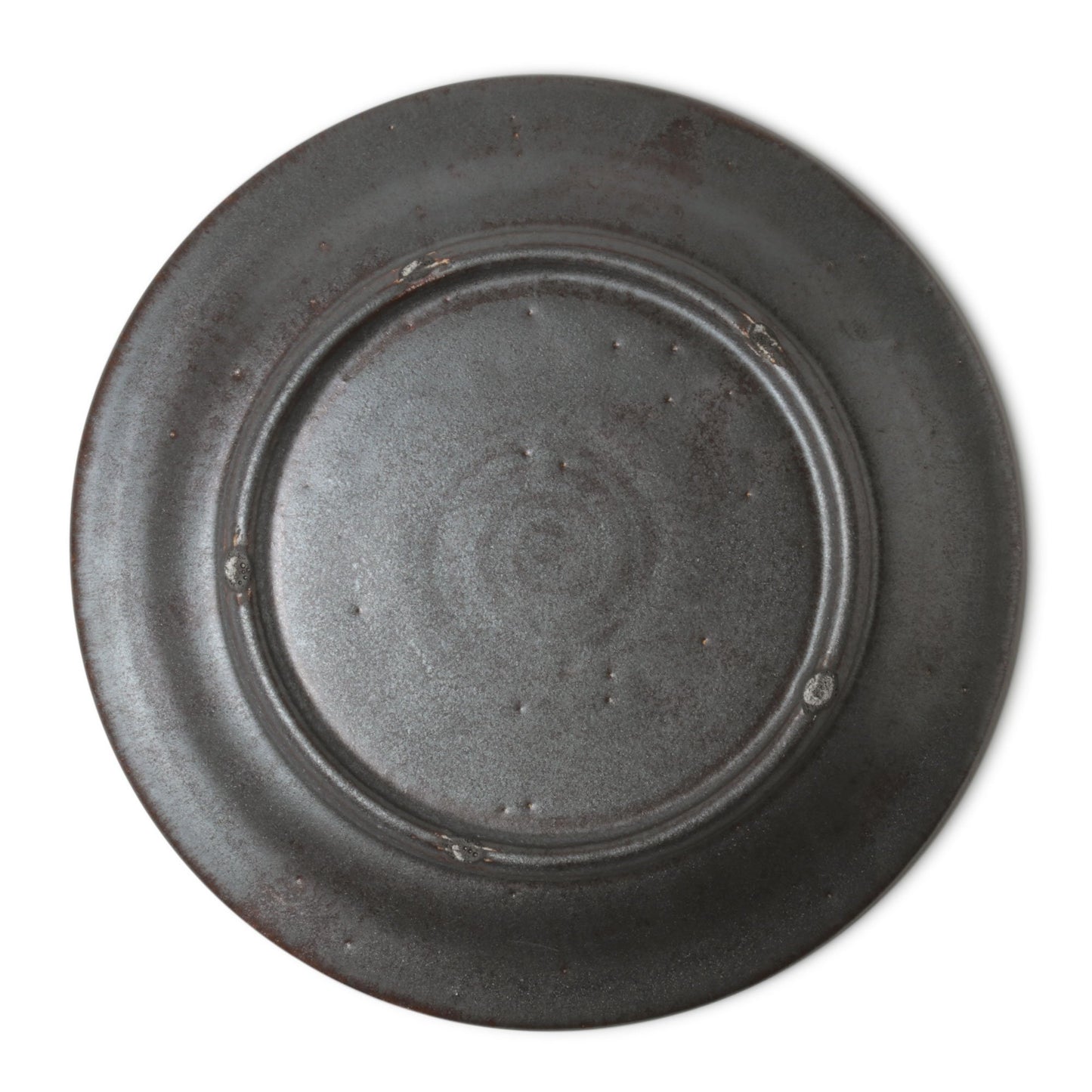 Kei Kawachi Large Round Dinner Plate Blue
