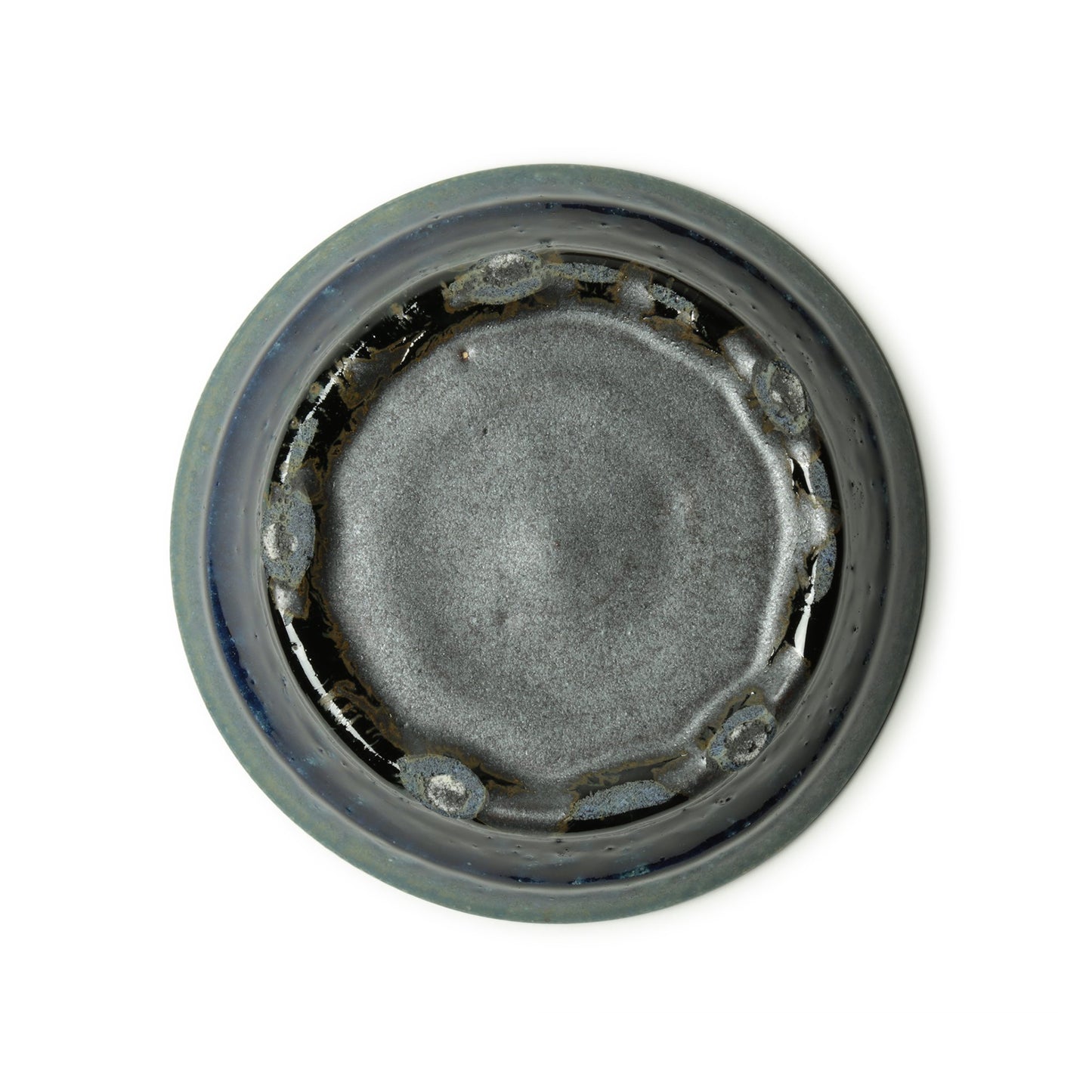 Kei Kawachi Large Trapezoidal Bowl Blue