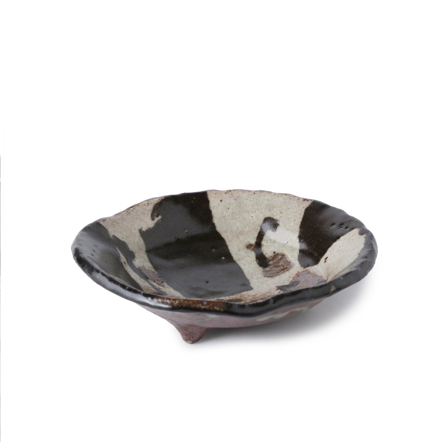 Junri Hamada Kuro Oribe Plate M