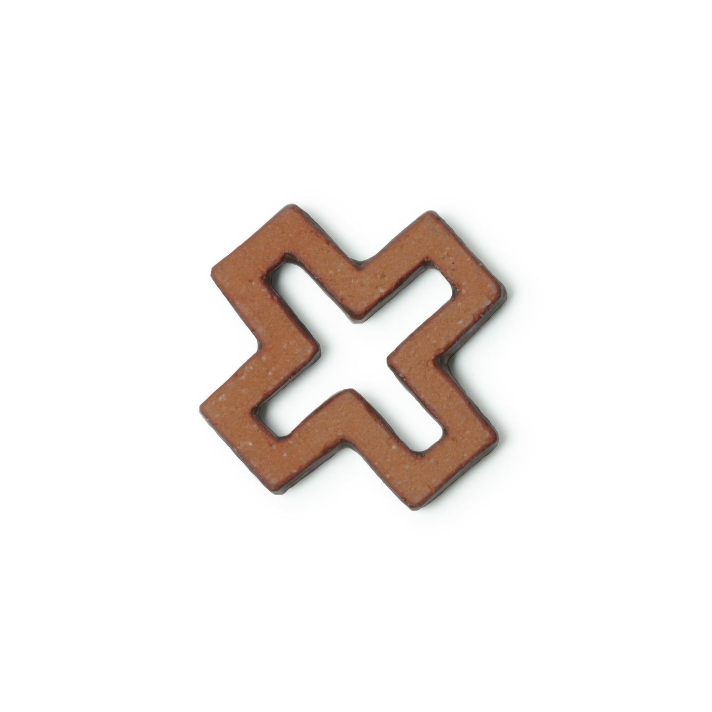 Yoko Onda Chopsticks Rest Cross Blue Bronz