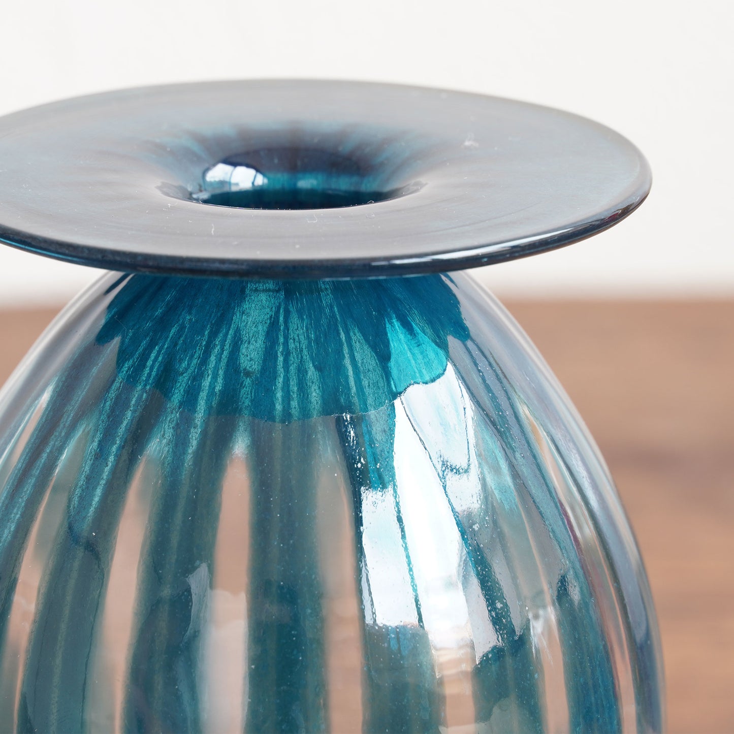 handblown glass vase vessel